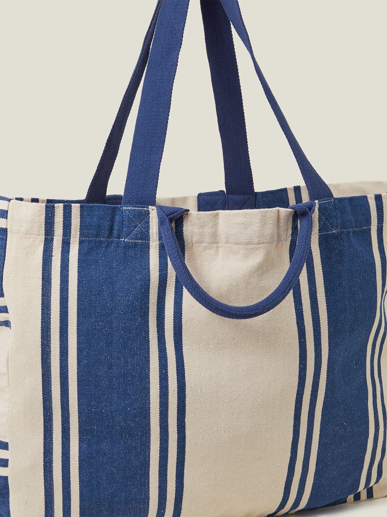 Image 4 of 5 of Accessorize Stripe Shopper