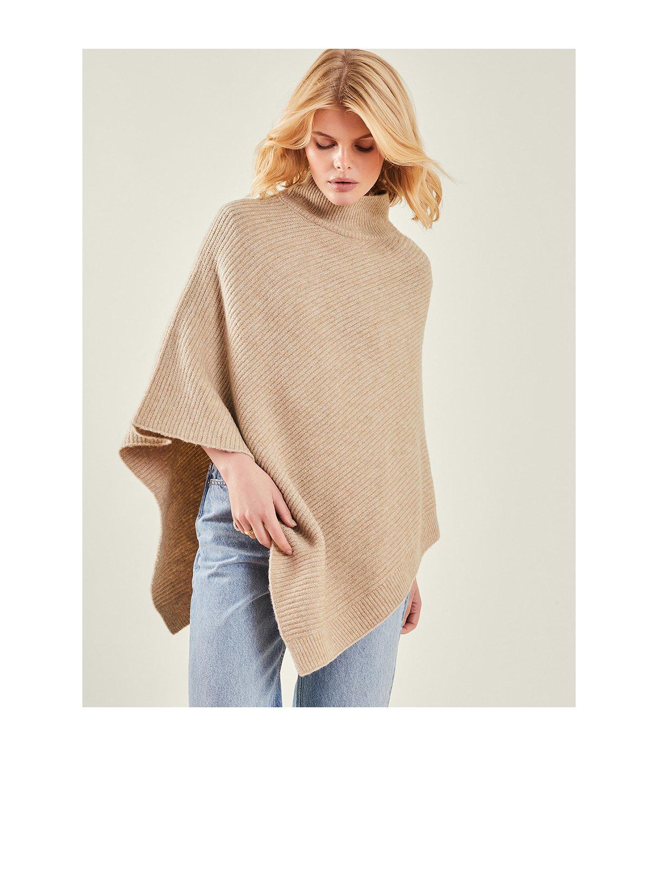 accessorize-hannah-ribbed-poncho