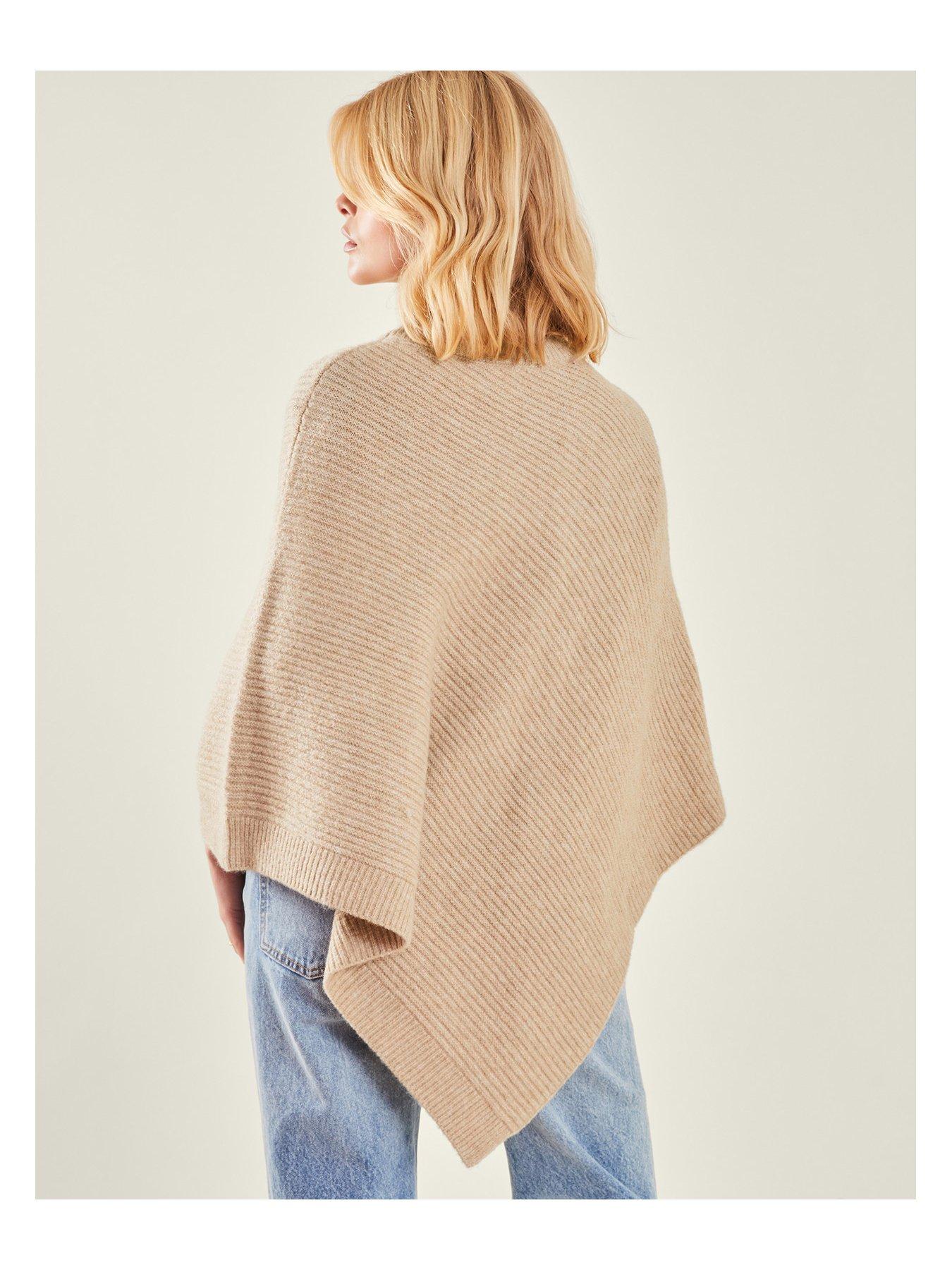 accessorize-hannah-ribbed-ponchoback