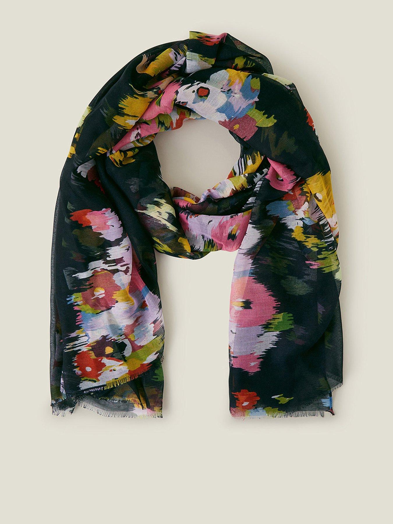 accessorize-abstract-floral-scarf