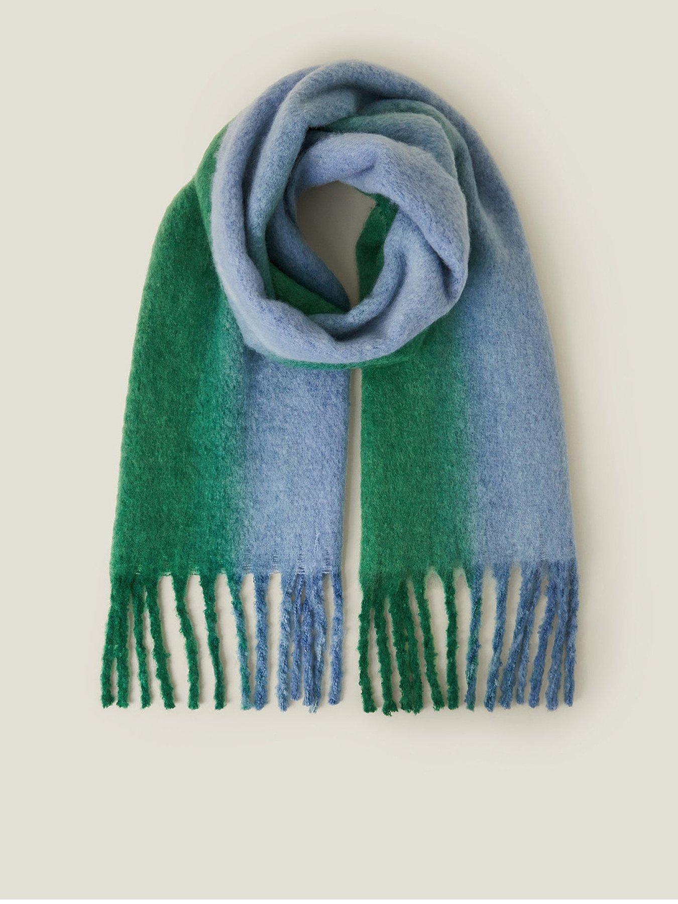 accessorize-blue-green-super-fluffy-scarf