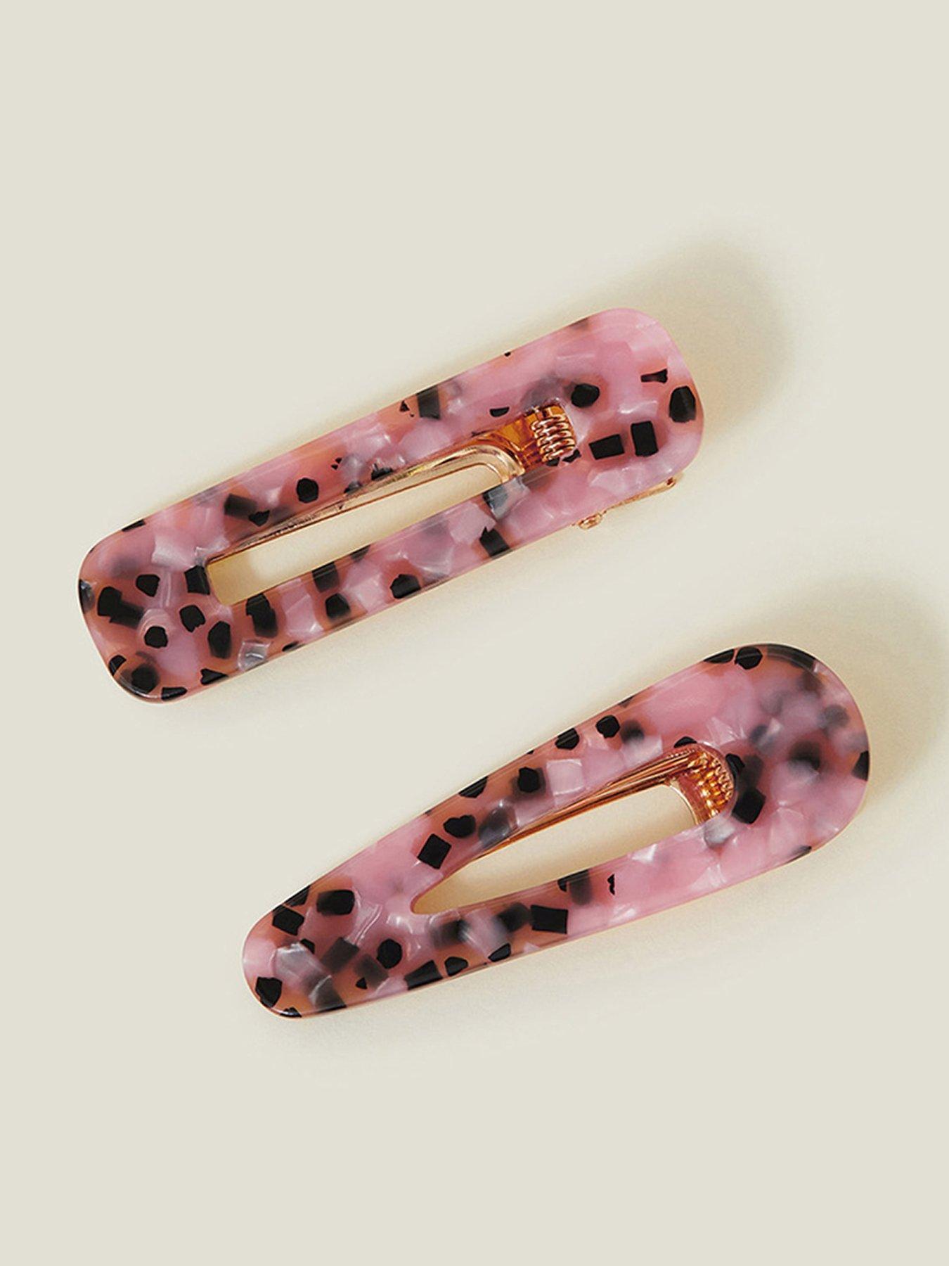 accessorize-2-pack-speckled-snap-hair-clips