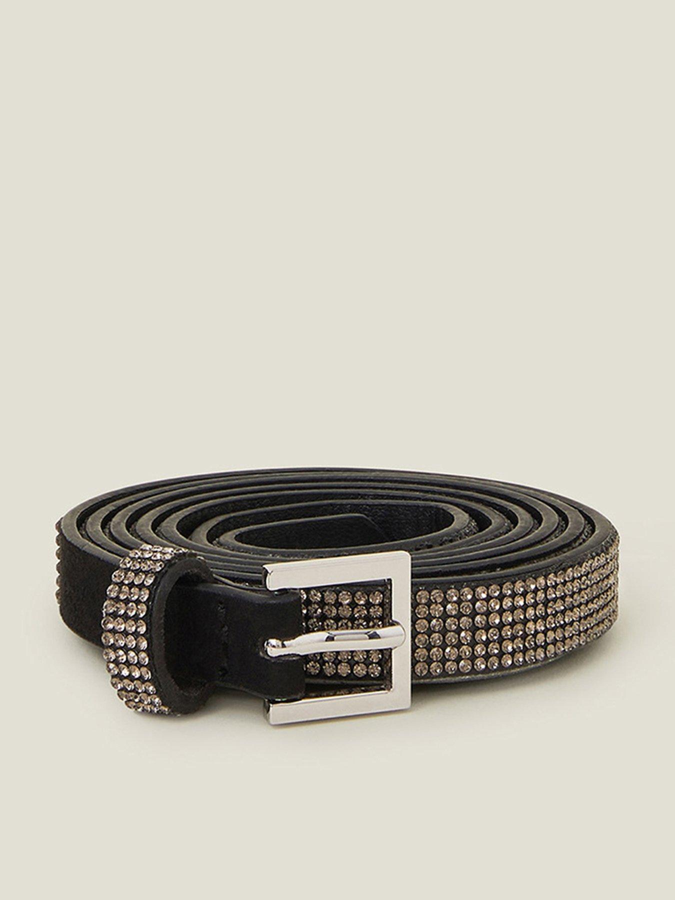 accessorize-skinny-sparkle-belt