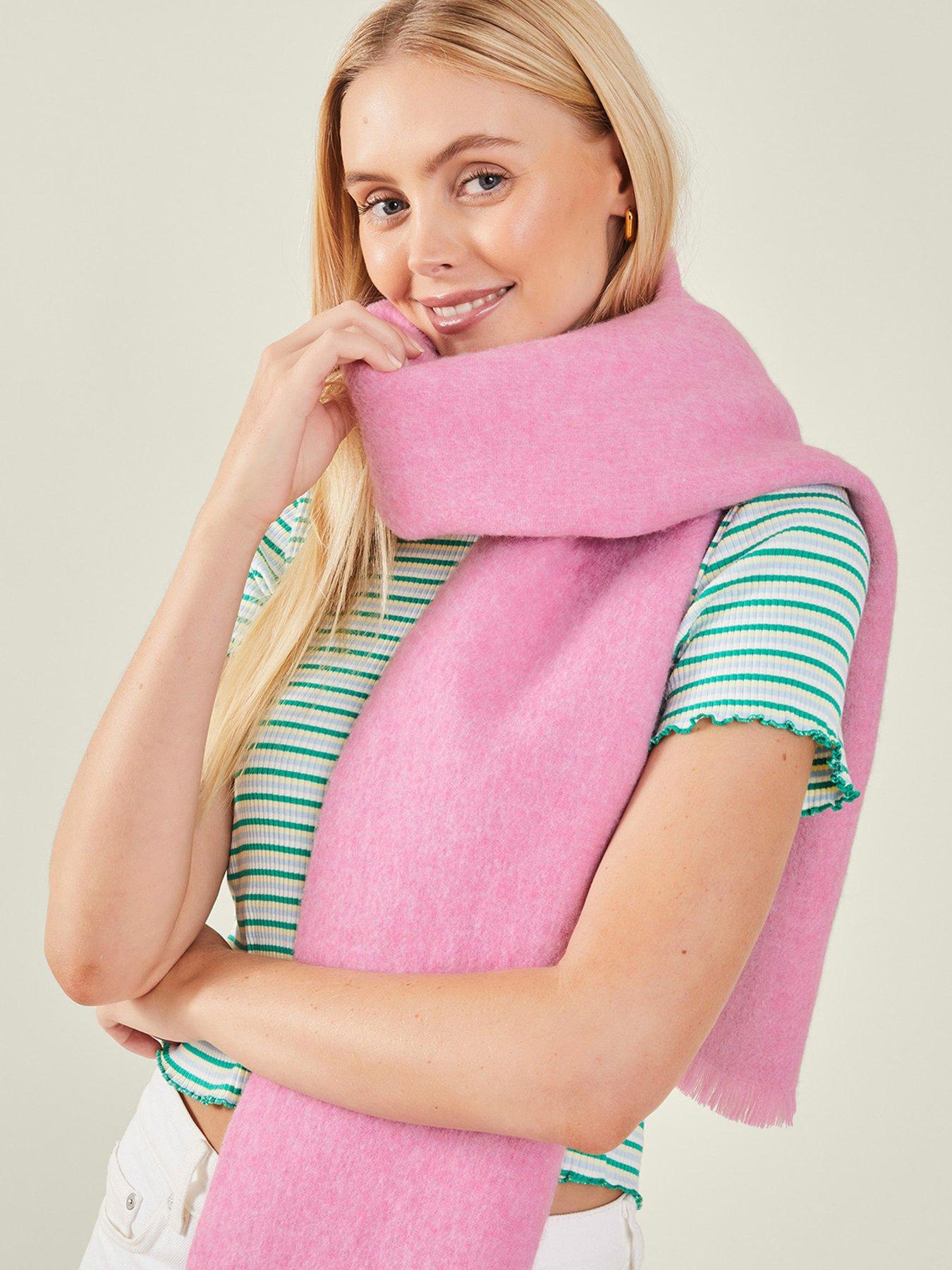 accessorize-pink-double-faced-plain-blanketstillFront