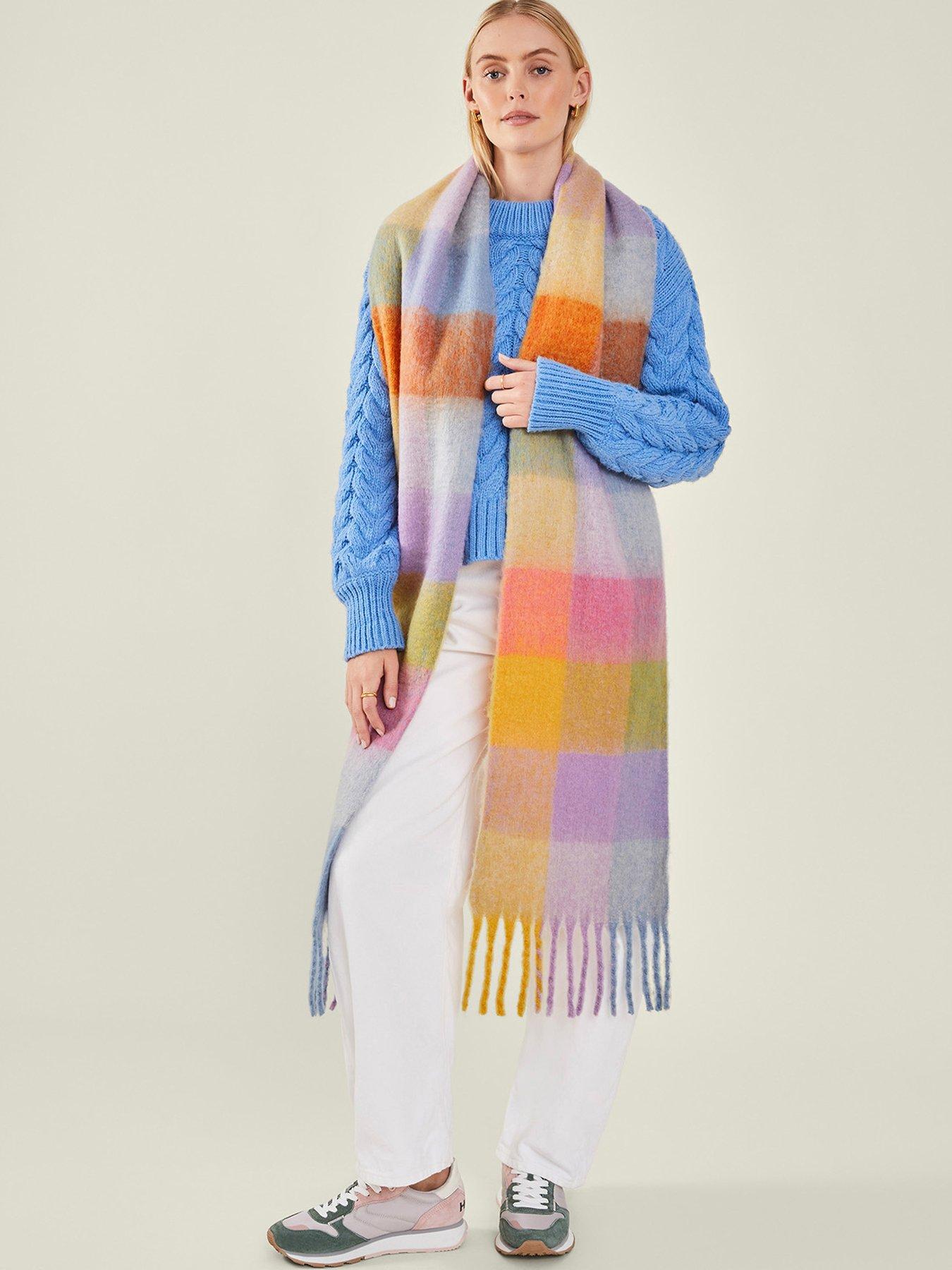 accessorize-super-fluffy-pastel-check-scarfstillFront