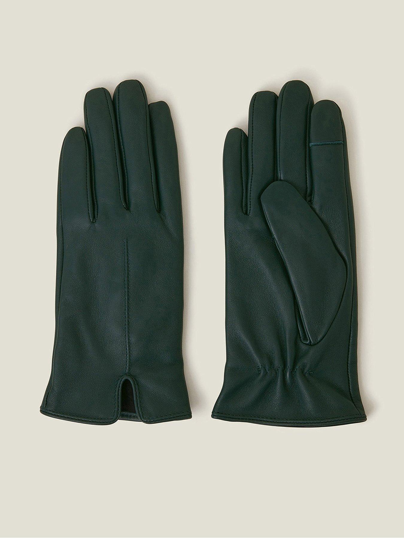 Accessorize Lfl Touchphone Leather Glove