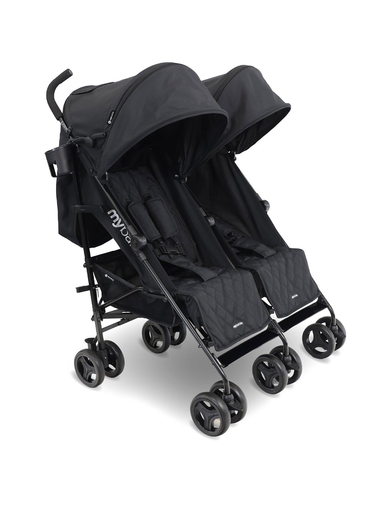 my-babiie-mb12-lightweight-twin-stroller-black