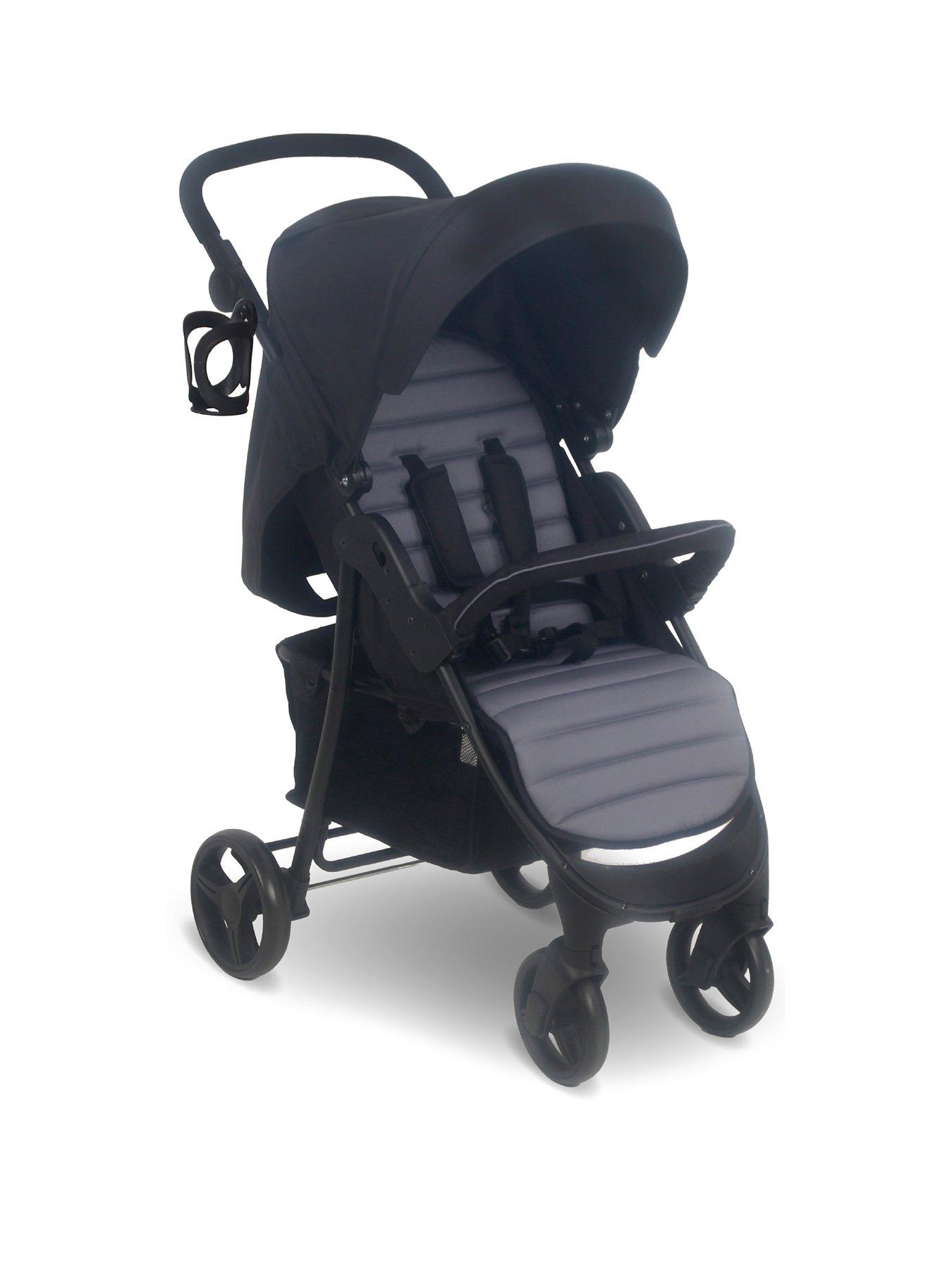 my-babiie-mb30-plus-pushchair-black-grey