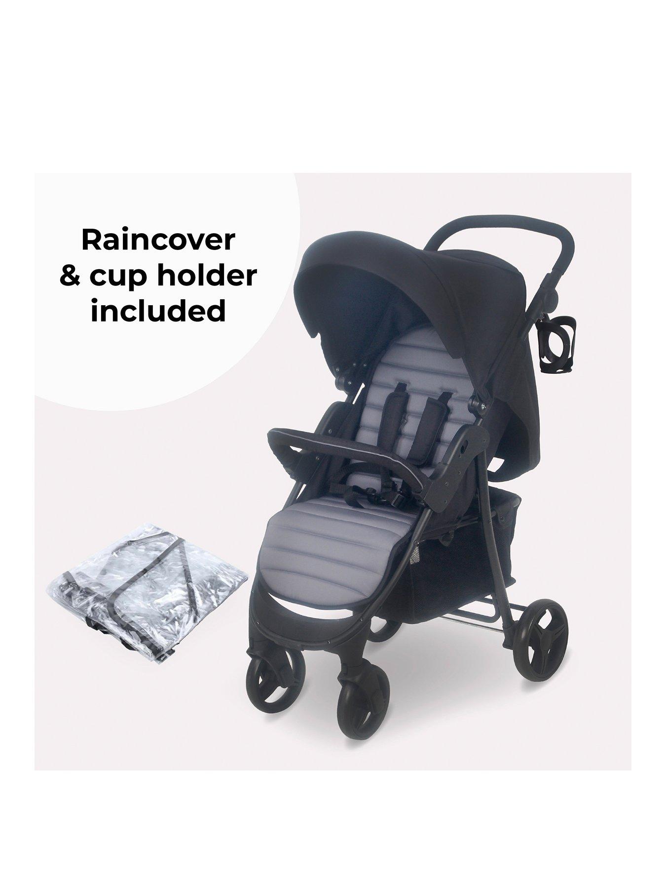 my-babiie-mb30-plus-pushchair-black-greystillFront