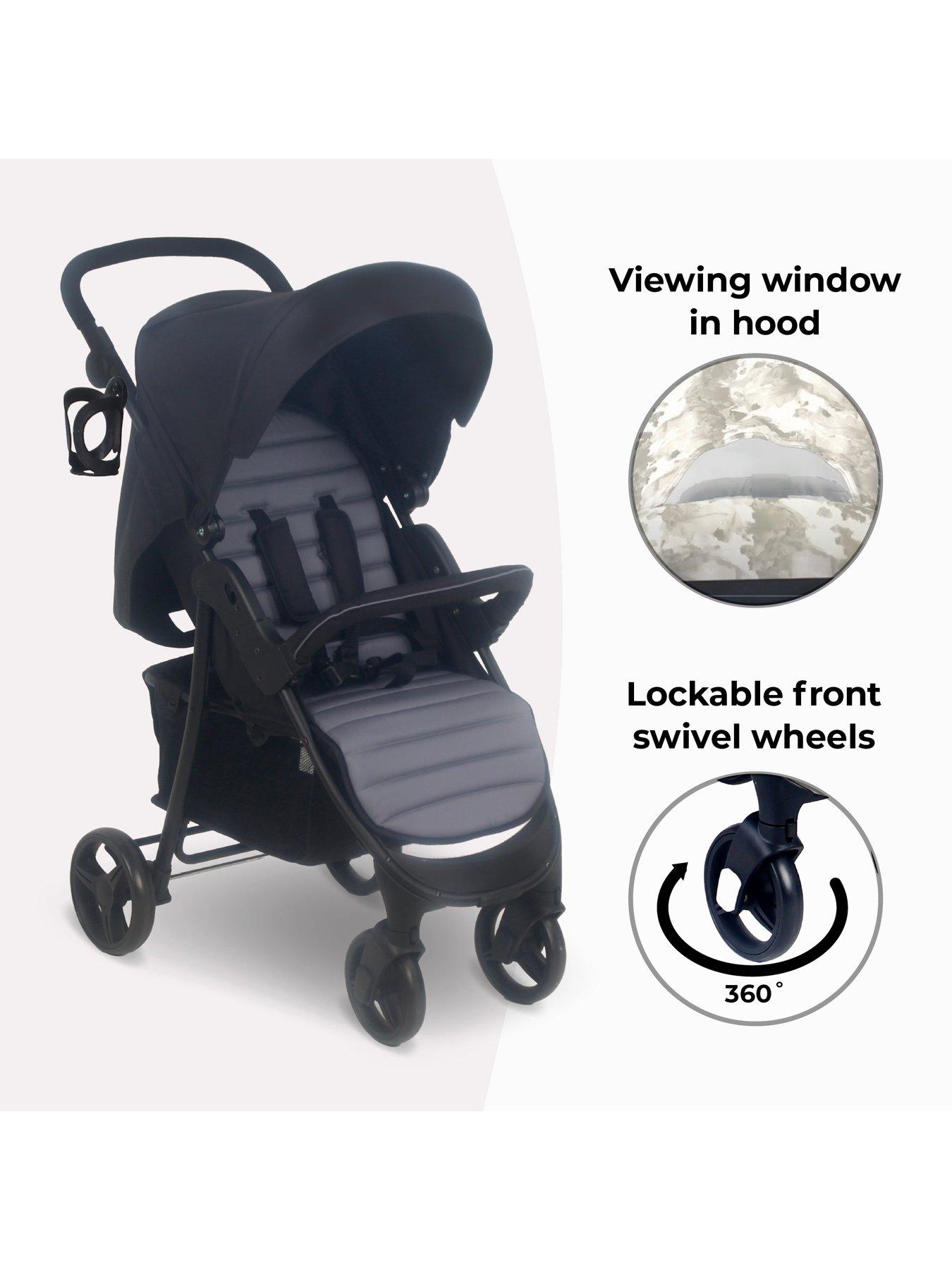 my-babiie-mb30-plus-pushchair-black-greyoutfit