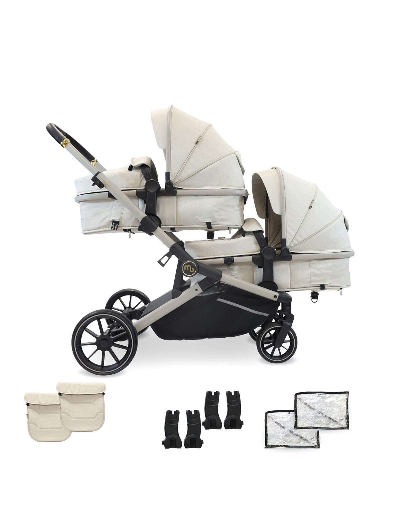 my-babiie-mb33-tandem-pushchair-ivory