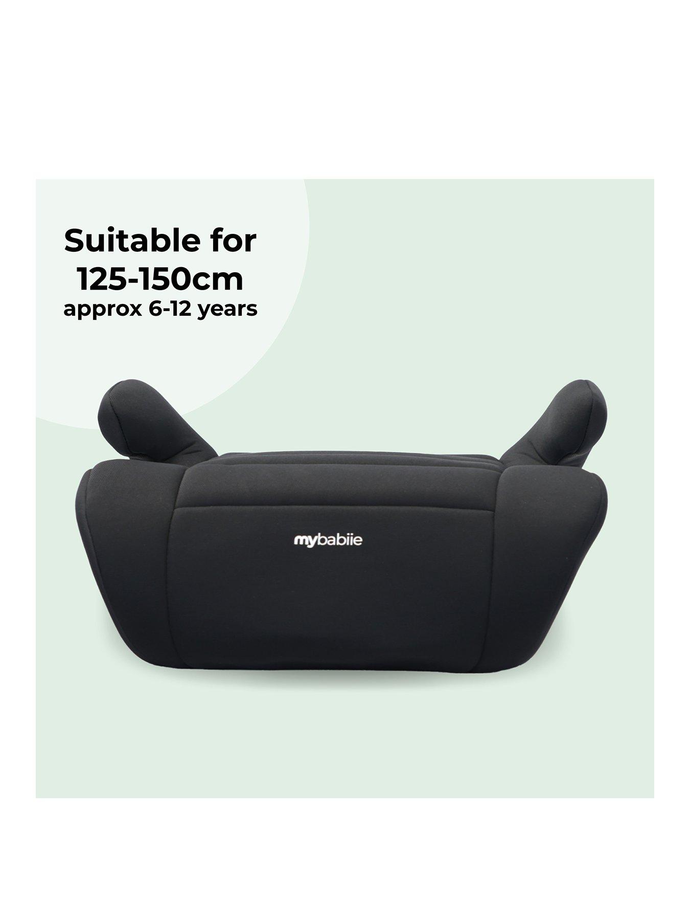 Image 2 of 5 of My Babiie Booster Car Seat - Black (Group 2/3)