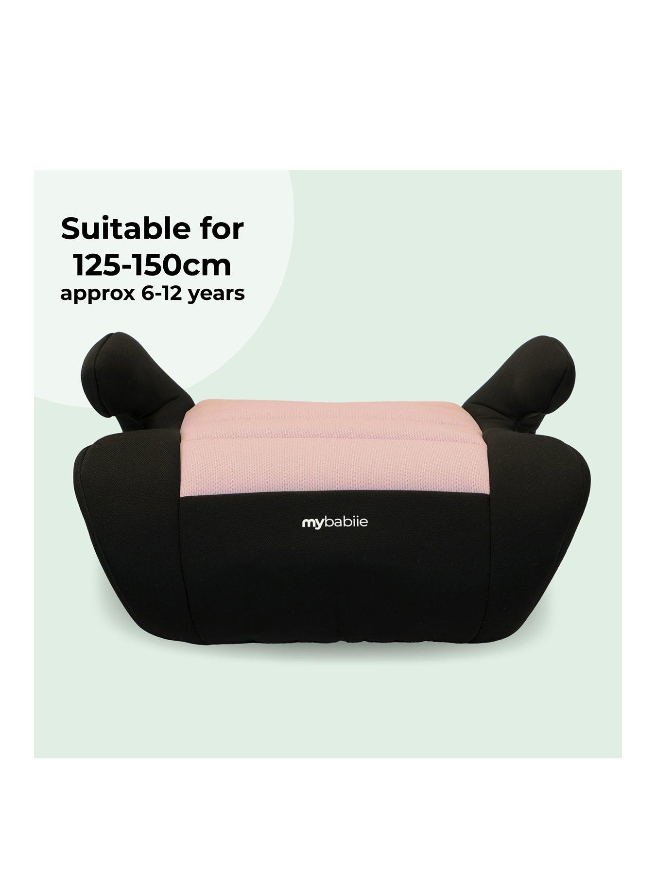 my-babiie-booster-car-seat-pink-amp-black-group-23stillFront