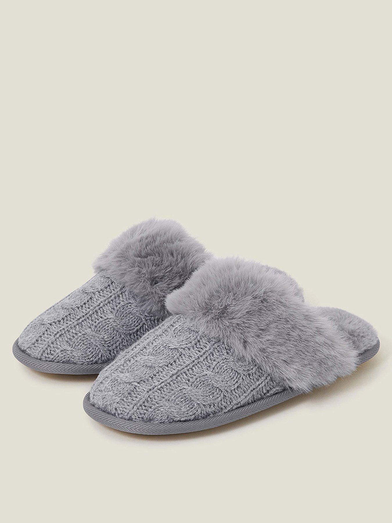 accessorize-cable-knitted-mule-slippers-greystillFront