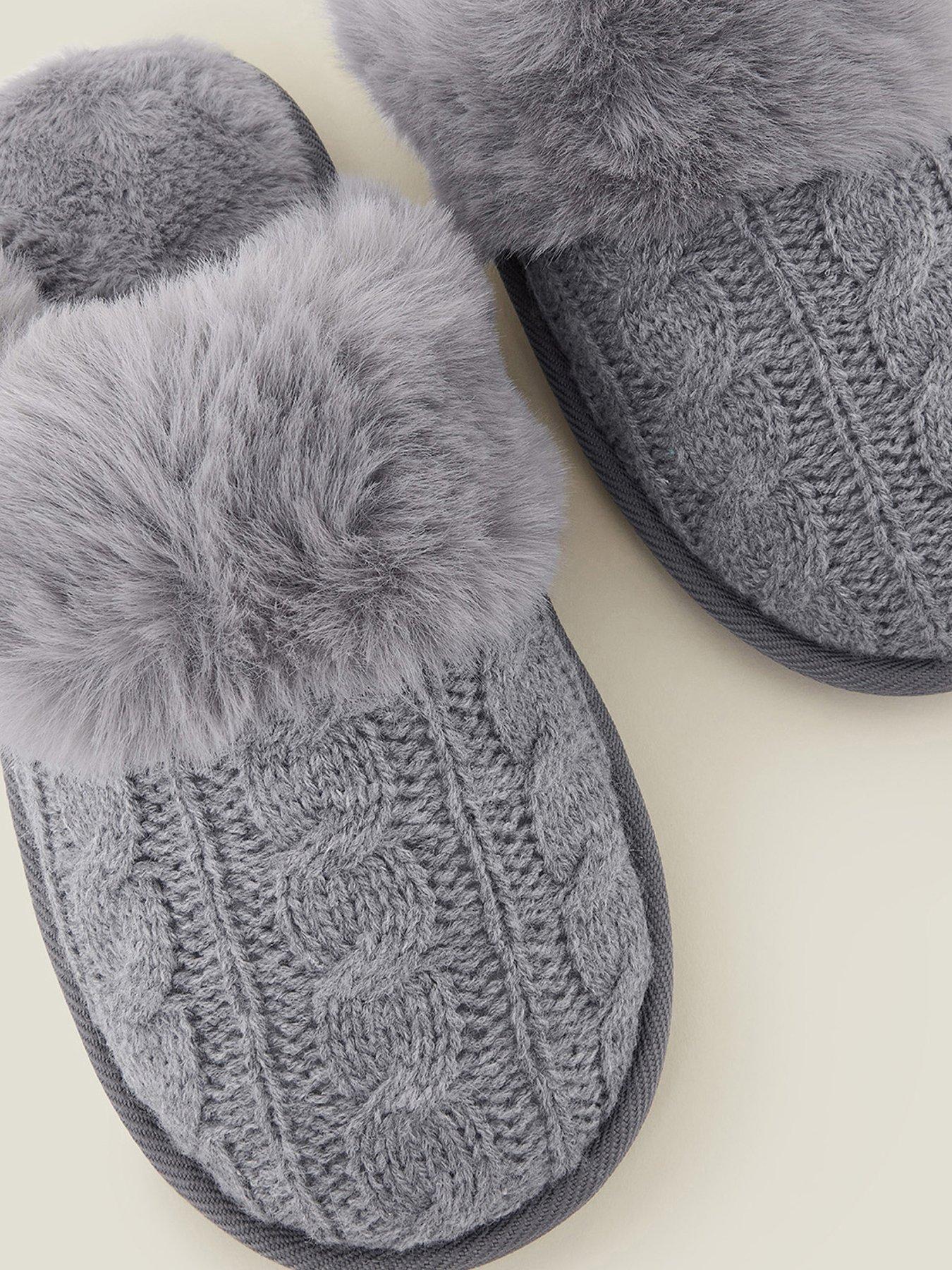 accessorize-cable-knitted-mule-slippers-greyoutfit