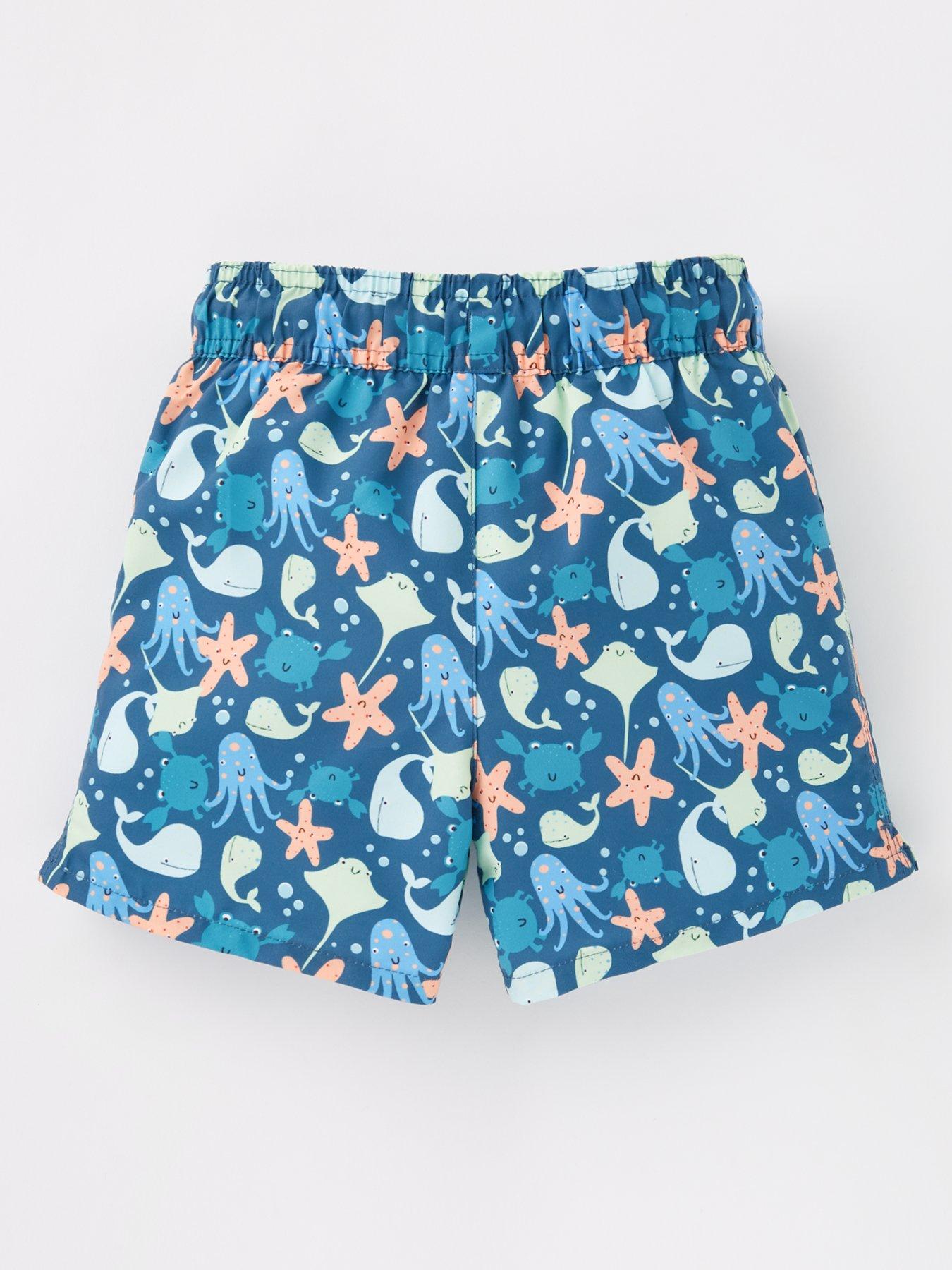 Image 2 of 4 of Mini V by Very Boys Sea Animal Swim Short - Multi