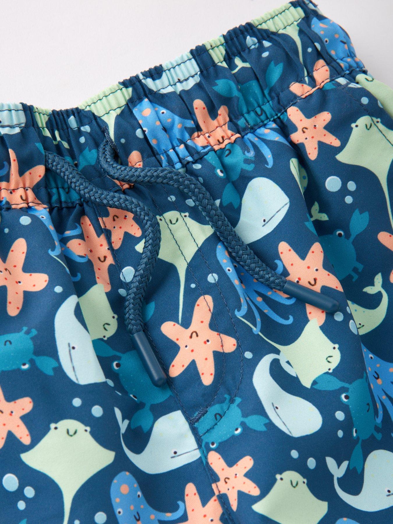 Image 3 of 4 of Mini V by Very Boys Sea Animal Swim Short - Multi