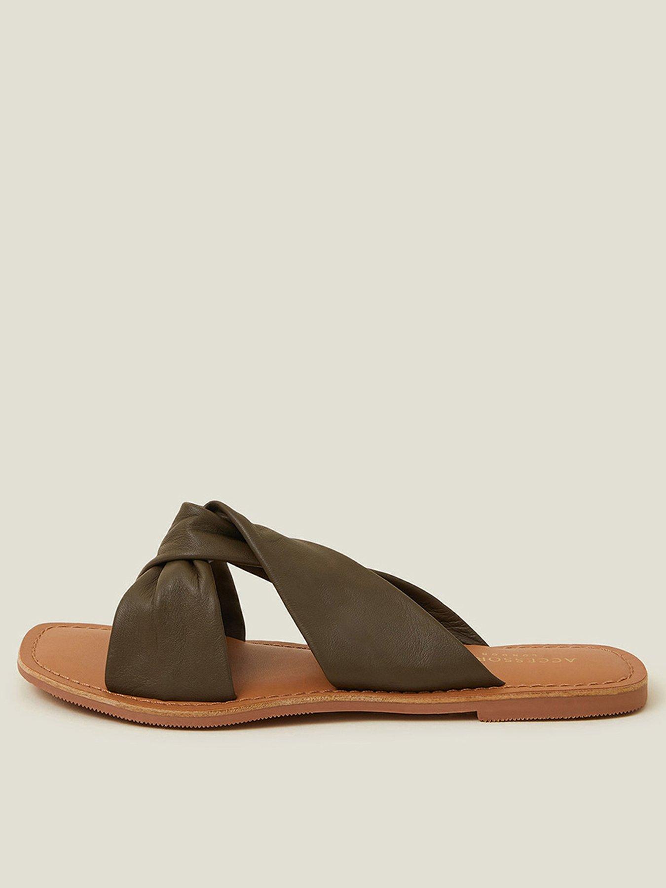 accessorize-leather-knot-sandals