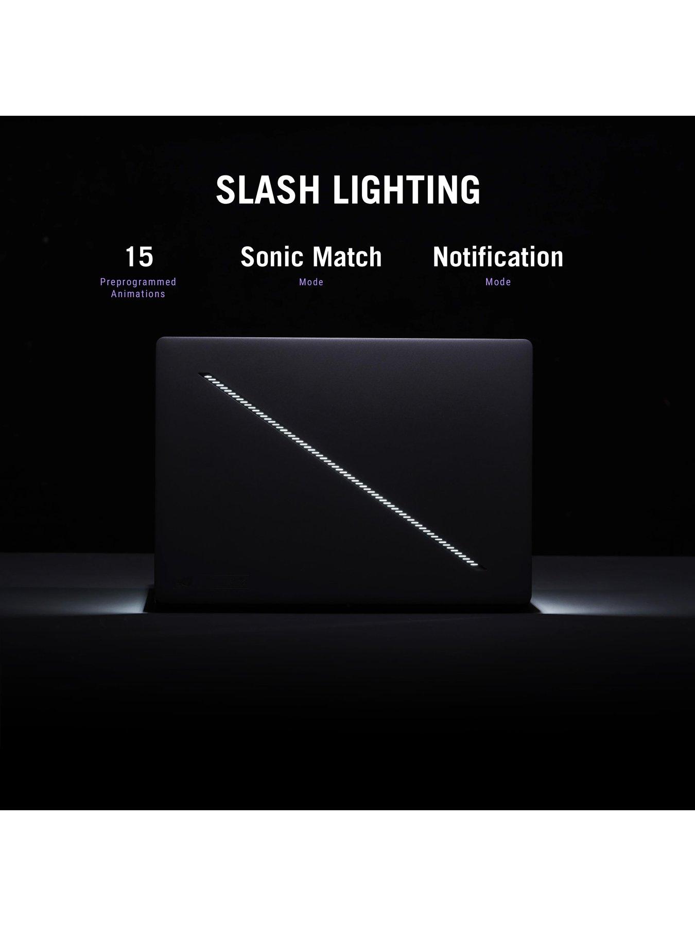 Image 7 of 7 of Asus Zephyrus G14 Laptop - 14in OLED WQXGA&nbsp;120Hz,&nbsp;AMD Ryzen 9, RTX 4070,&nbsp;32GB RAM, 1TB&nbsp;SSD -&nbsp;Grey