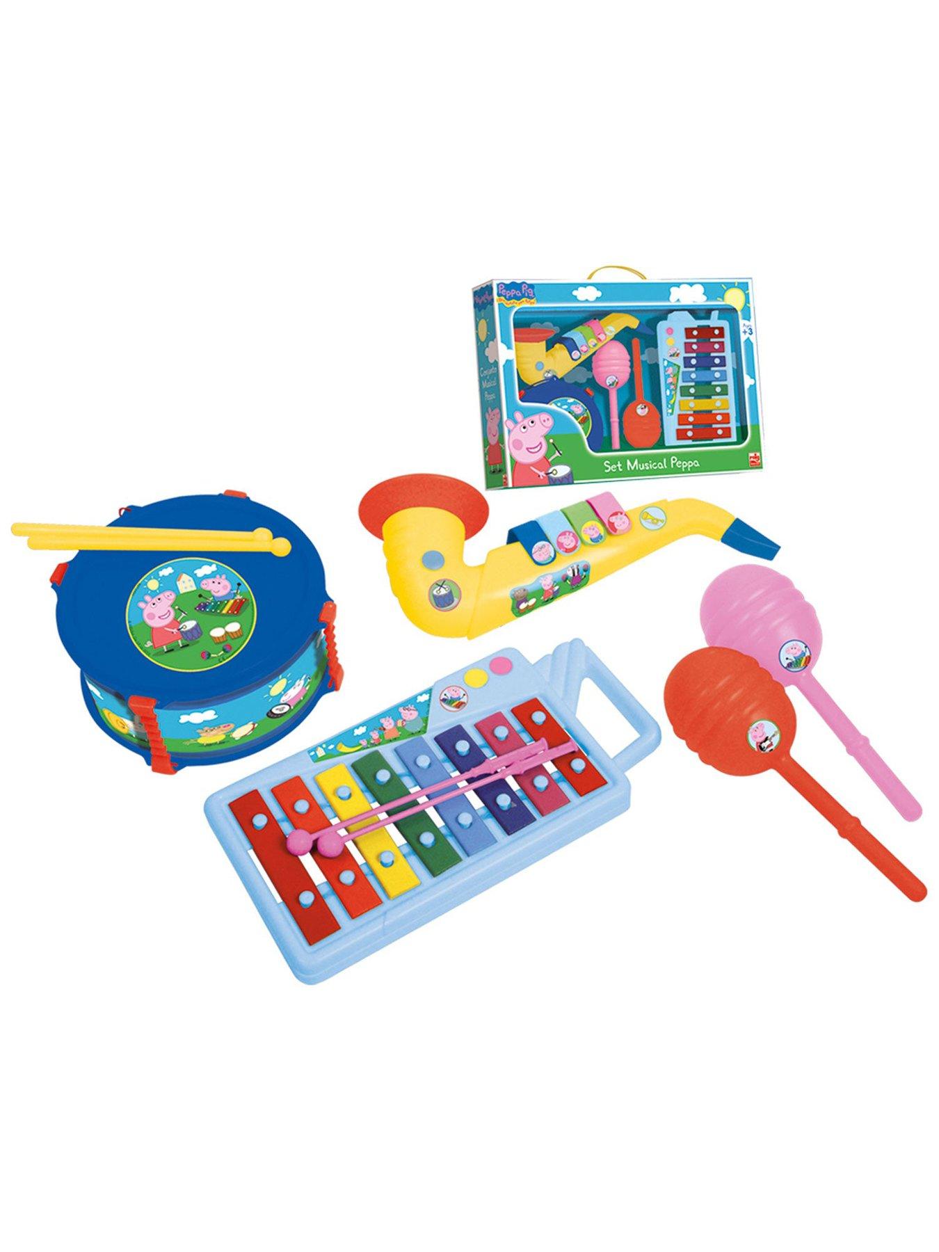 peppa-pig-peppa-pig-music-set-including-xylophone-drum-with-drumsticks-saxophone-and-maracasoutfit