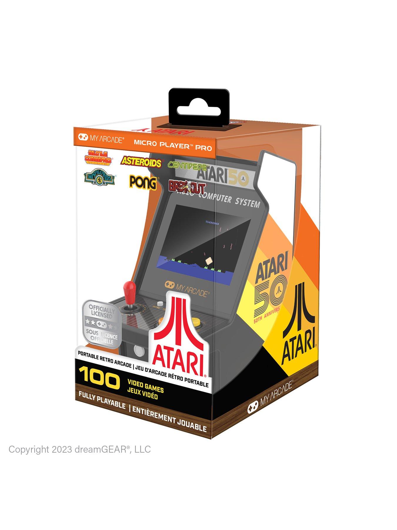 Image 5 of 7 of My Arcade Micro Player Pro 6.7" Atari Portable Retro Arcade (100 Games In 1)