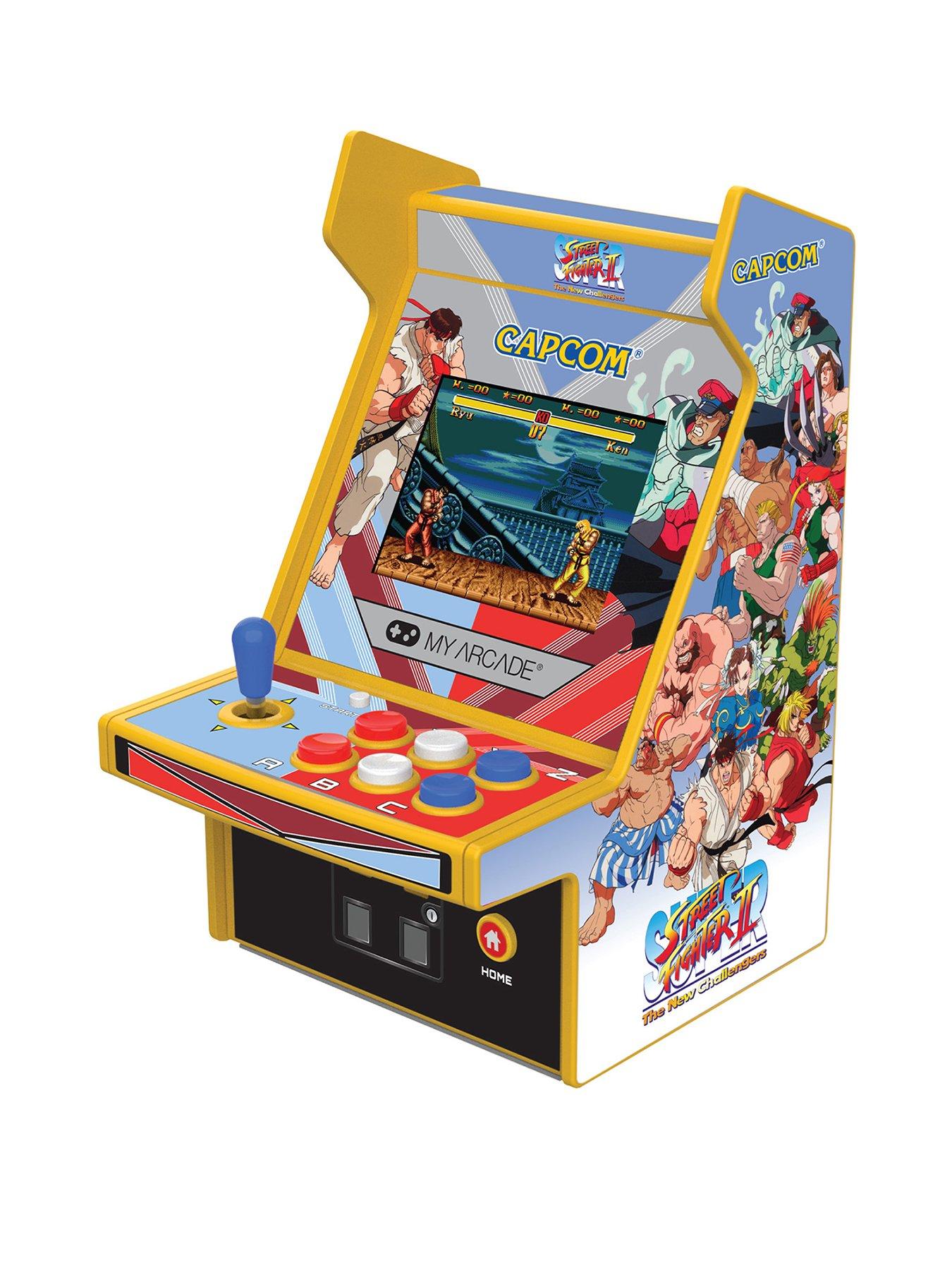 Image of My Arcade Micro Player Pro 6.7" Super Street Fighter Ii Portable Retro Arcade (2 Games In 1)