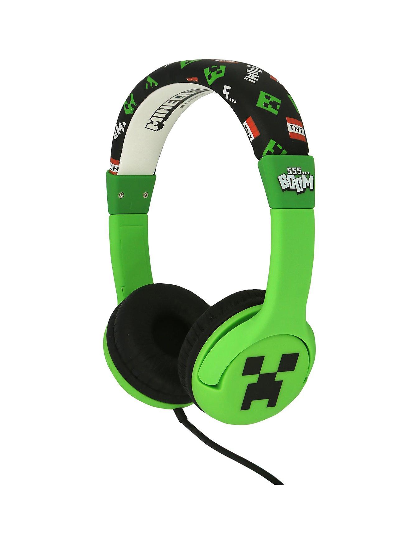 Image 1 of 6 of Minecraft Minecraft Childrens Headphones