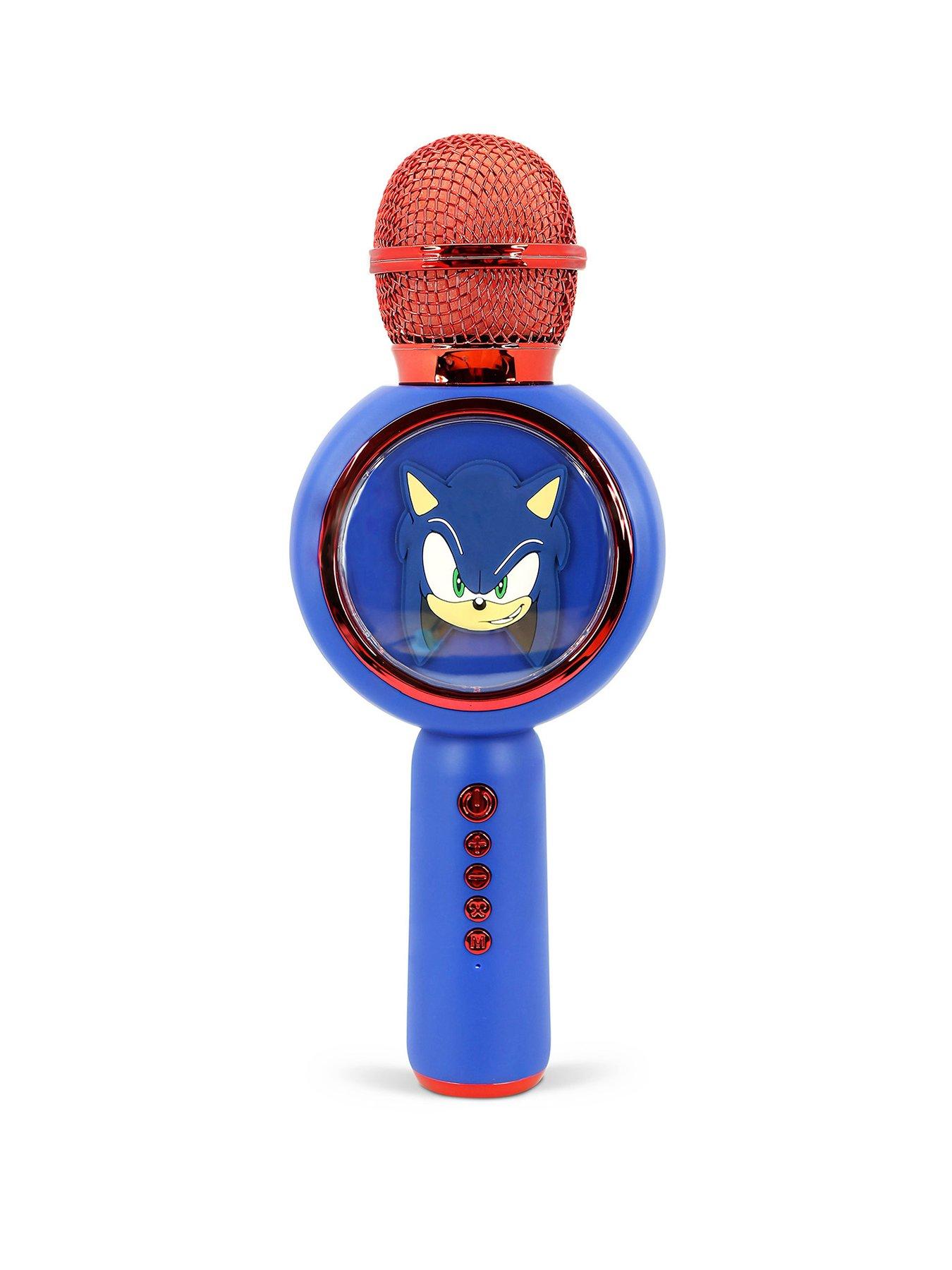 sonic-sonic-the-hedgehog-bluetooth-karaoke-microphone-with-4-voice-changing-functionsfront