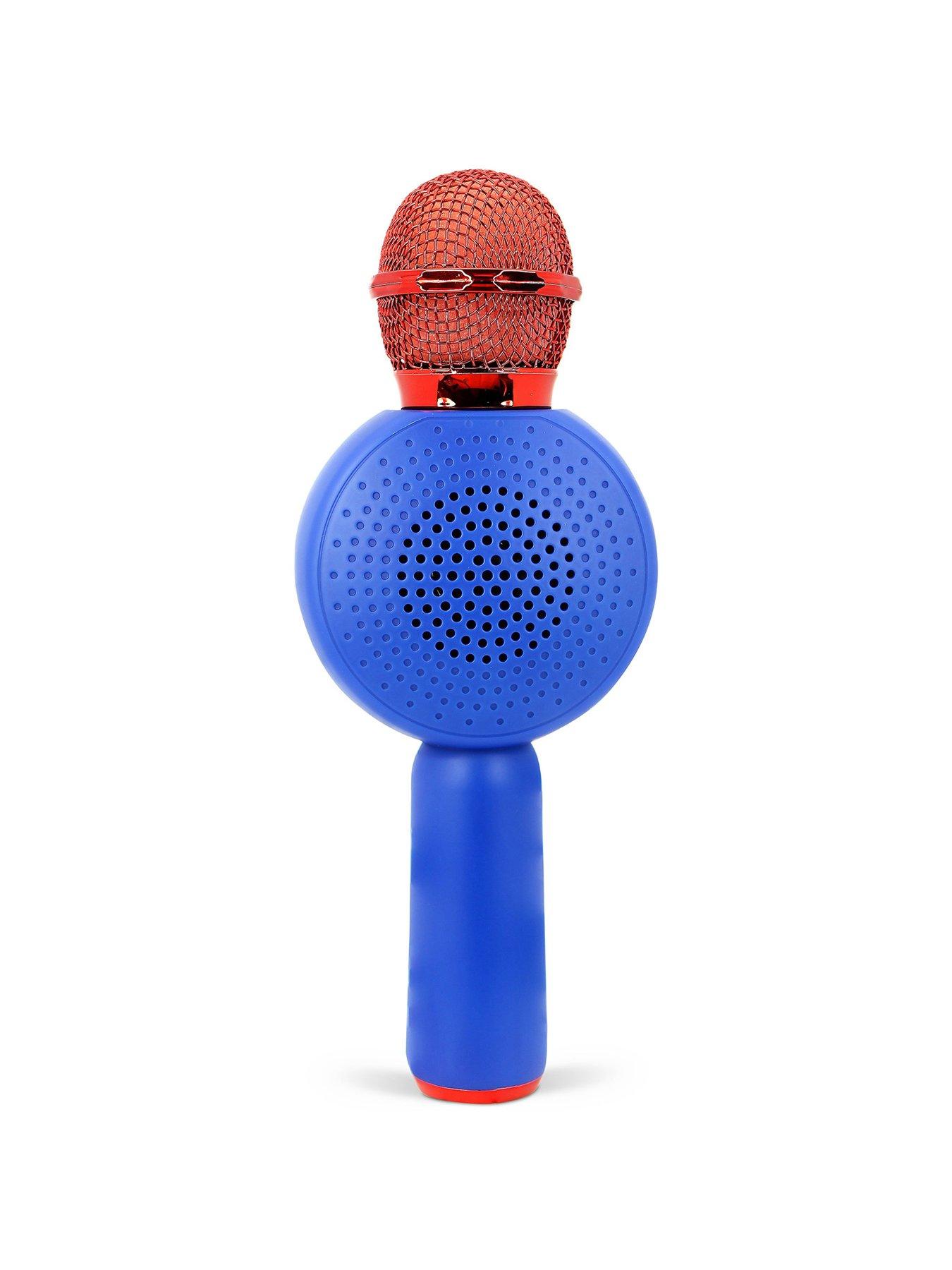 Image 4 of 4 of Sonic Sonic the Hedgehog Bluetooth Karaoke Microphone with 4 Voice Changing Functions