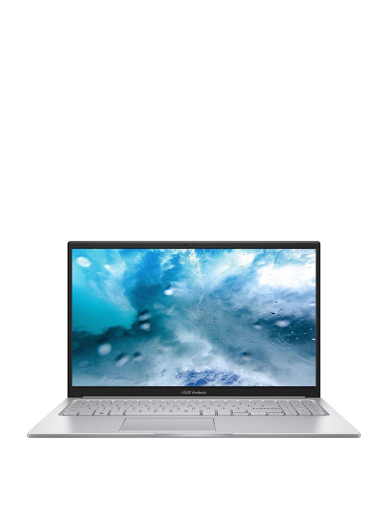 Image 1 of 7 of Asus Vivobook 15 Laptop - 15.6in FHD, Intel Core i3, 8GB RAM, 512GB SSD - Silver