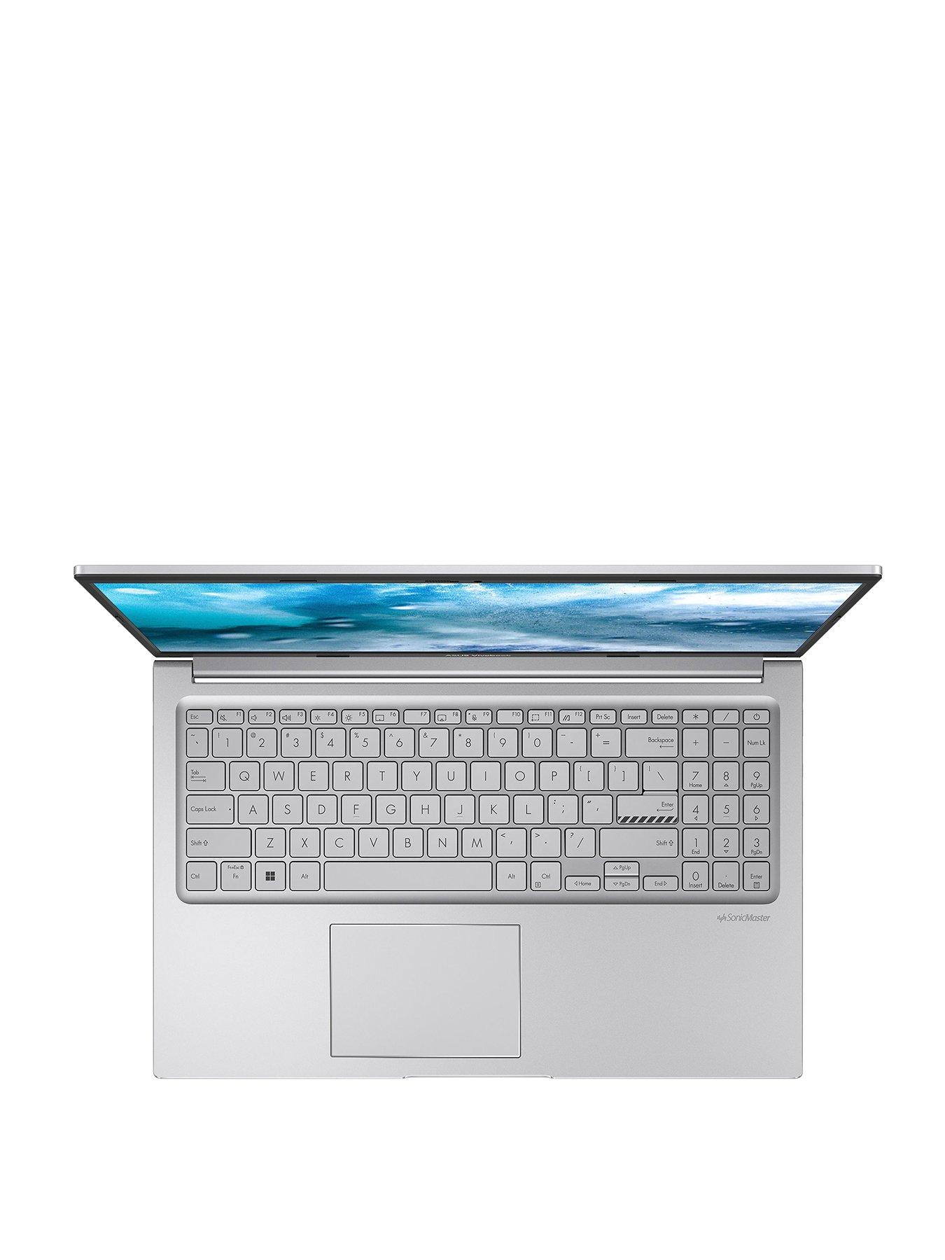 Image 3 of 7 of Asus Vivobook 15 Laptop - 15.6in FHD, Intel Core i3, 8GB RAM, 512GB SSD - Silver