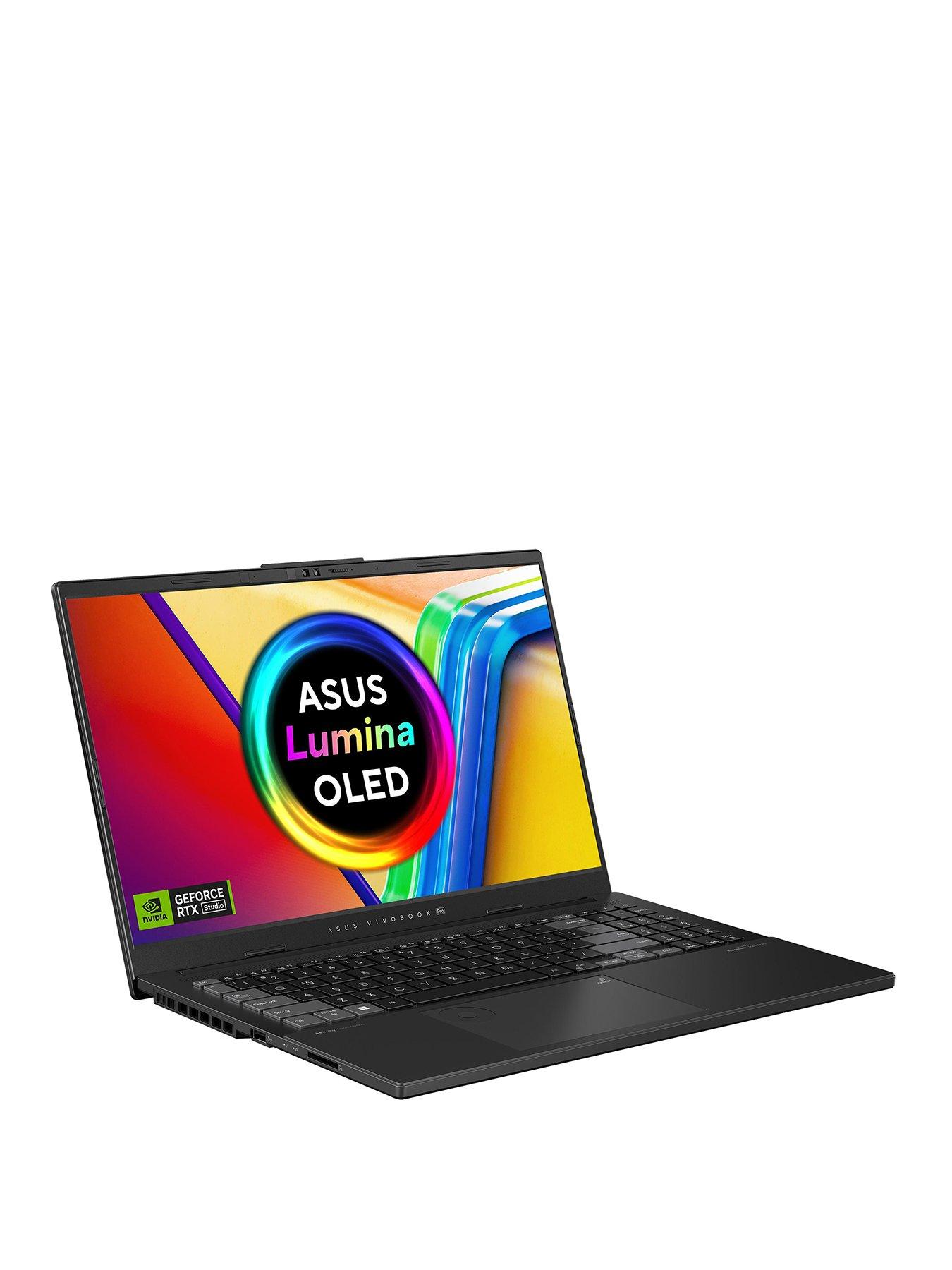 Image 1 of 7 of Asus Vivobook Pro - GeForce RTX 4050 - Intel Core Ultra 7 - 16GB RAM - 1TB SSD - 15.6in WUXGA(WU) 1920X1200 - Grey
