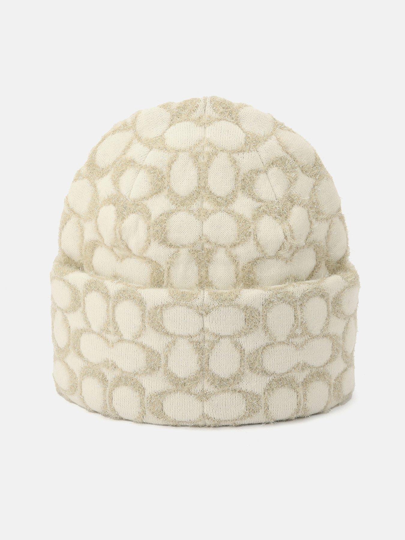 coach-signature-c-metallic-beanie-cream