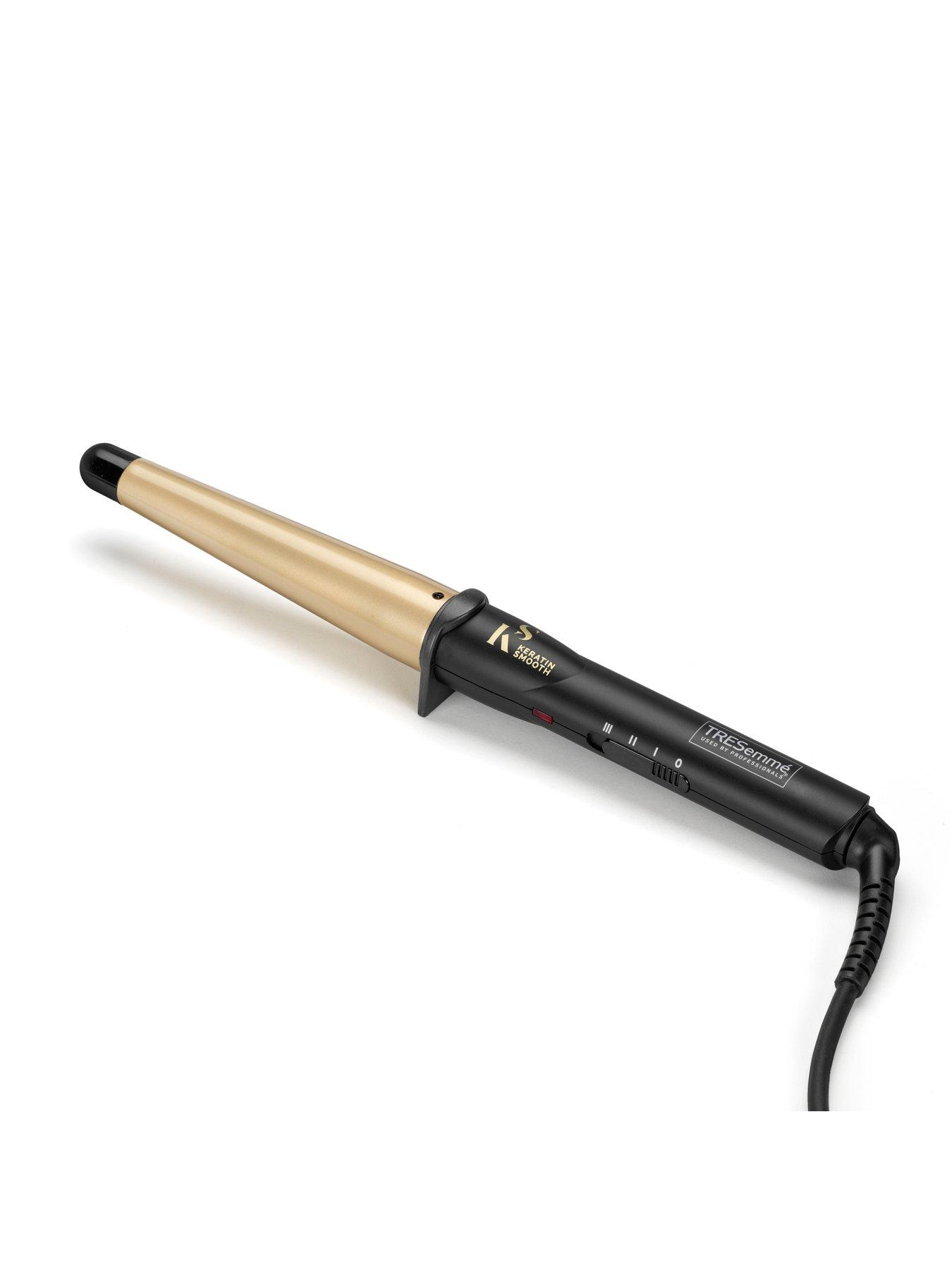 Image 2 of 6 of TRESemme TRESemme Keratin Smooth Shine Conical Curling Wand and Spray Set