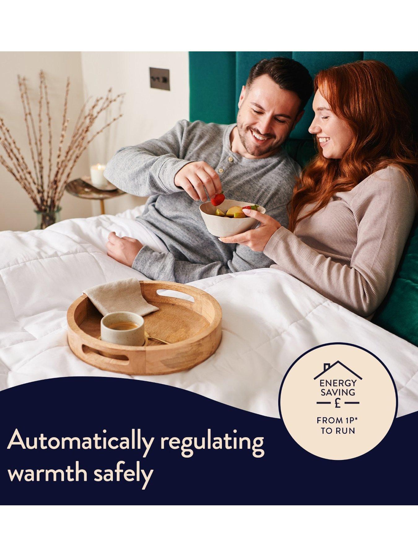 Image 4 of 7 of Dreamland Love Mornings All Season Heated Cotton Duvet- Double Dual