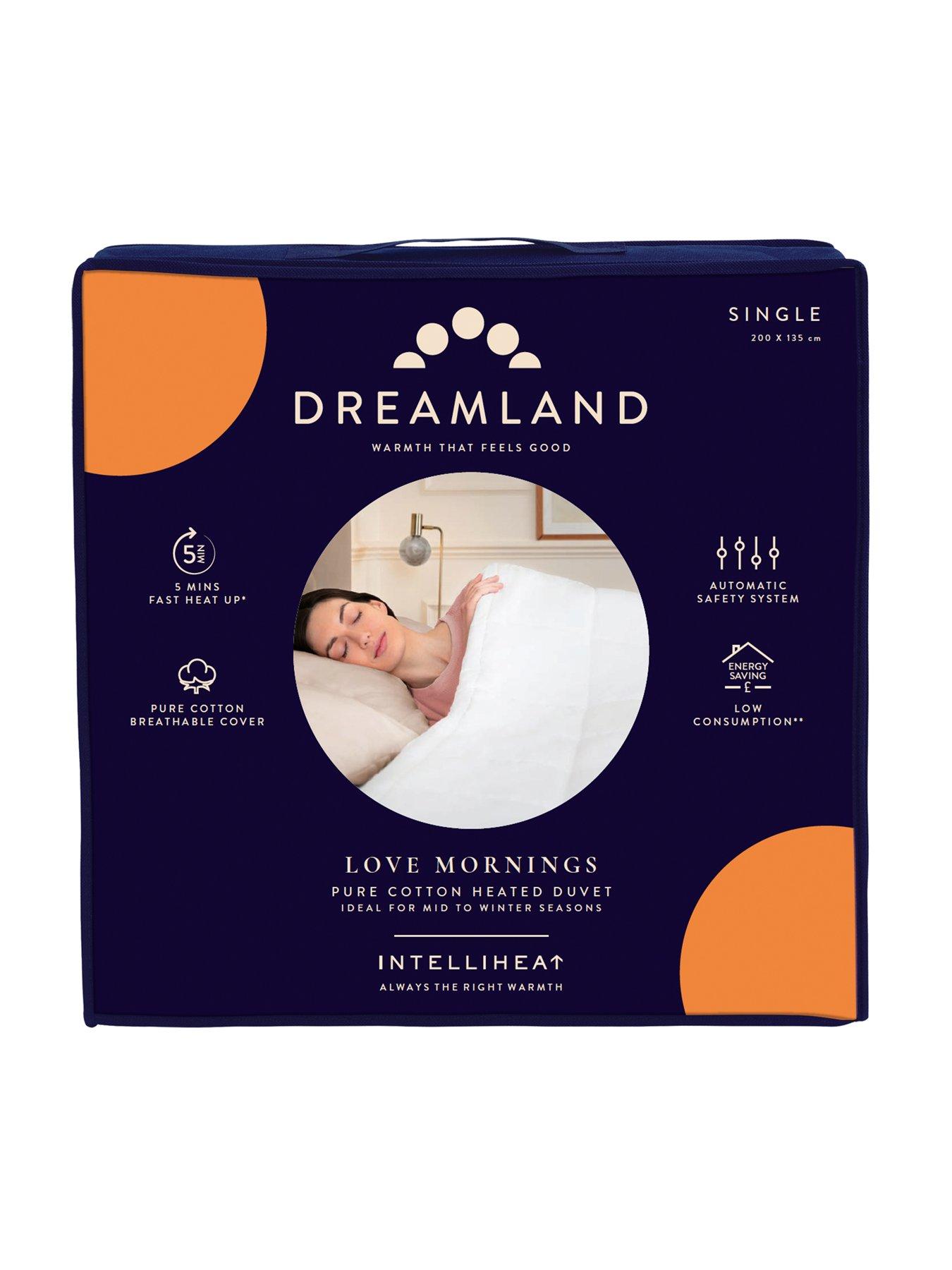 Image 6 of 7 of Dreamland Love Mornings All Season Heated Cotton Duvet- Double Dual