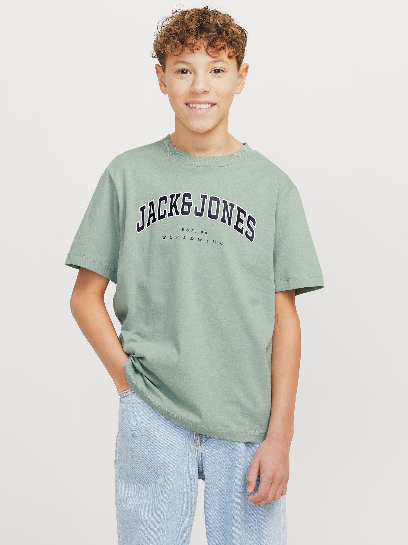 jack-jones-junior-boys-caleb-varsity-short-sleeve-t-shirt-green