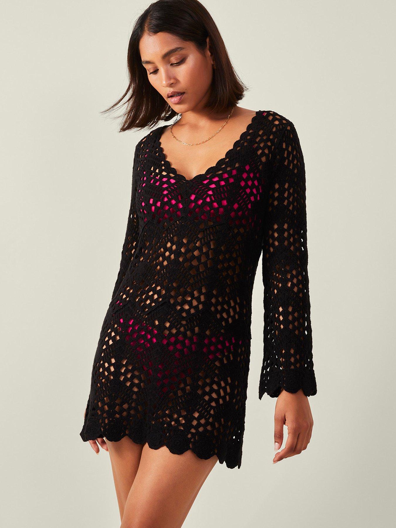 accessorize-crochet-kaftan-black