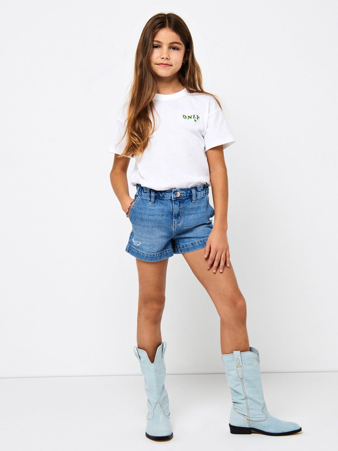 only-kids-girls-comet-wide-leg-denim-shorts