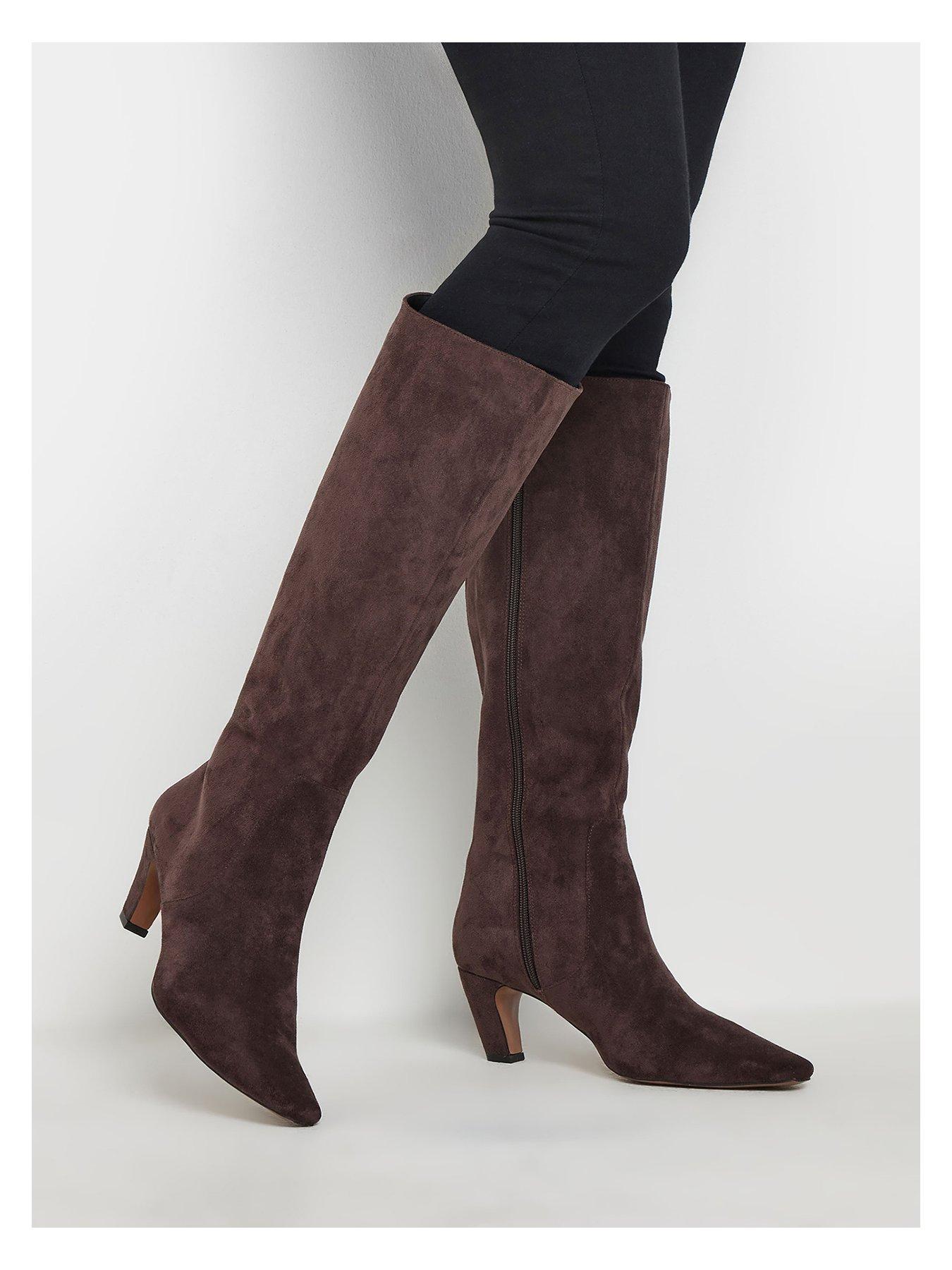 long-tall-sally-knee-high-kitten-heel-bootoutfit