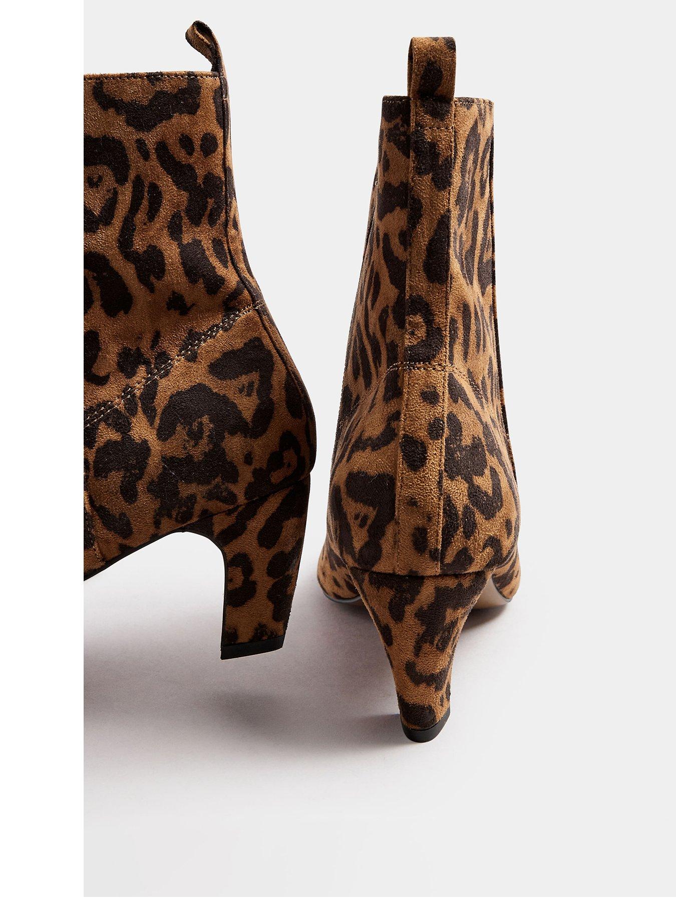 yours-mid-heel-leopard-ankle-bootback