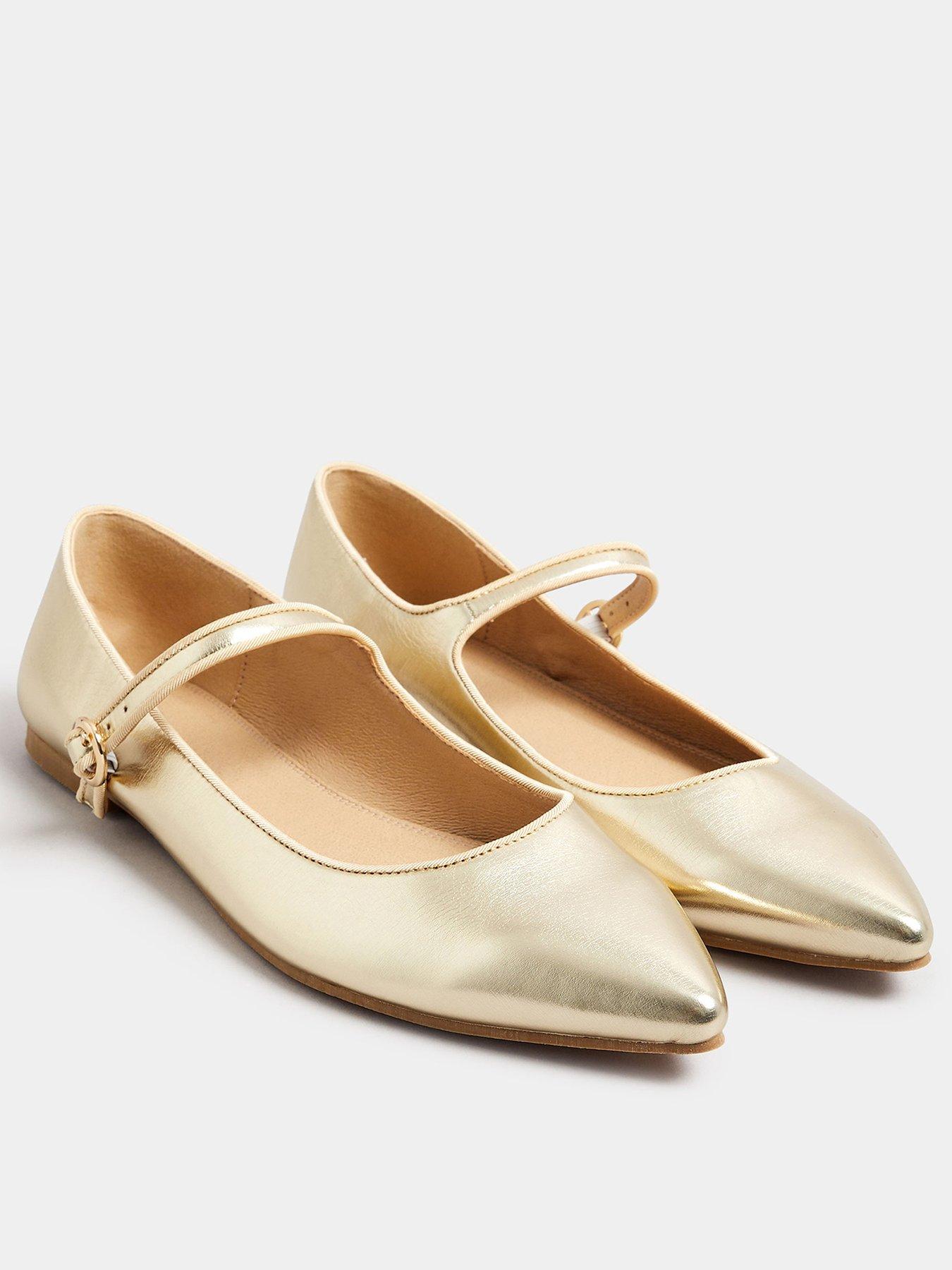 long-tall-sally-flat-point-mary-janes-goldstillFront