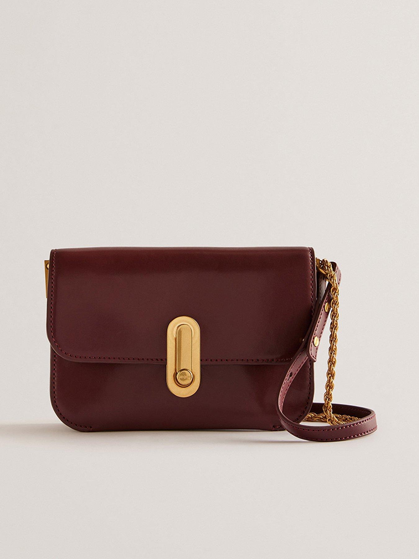 ted-baker-kkaysa-polished-small-leather-cross-body-bagfront