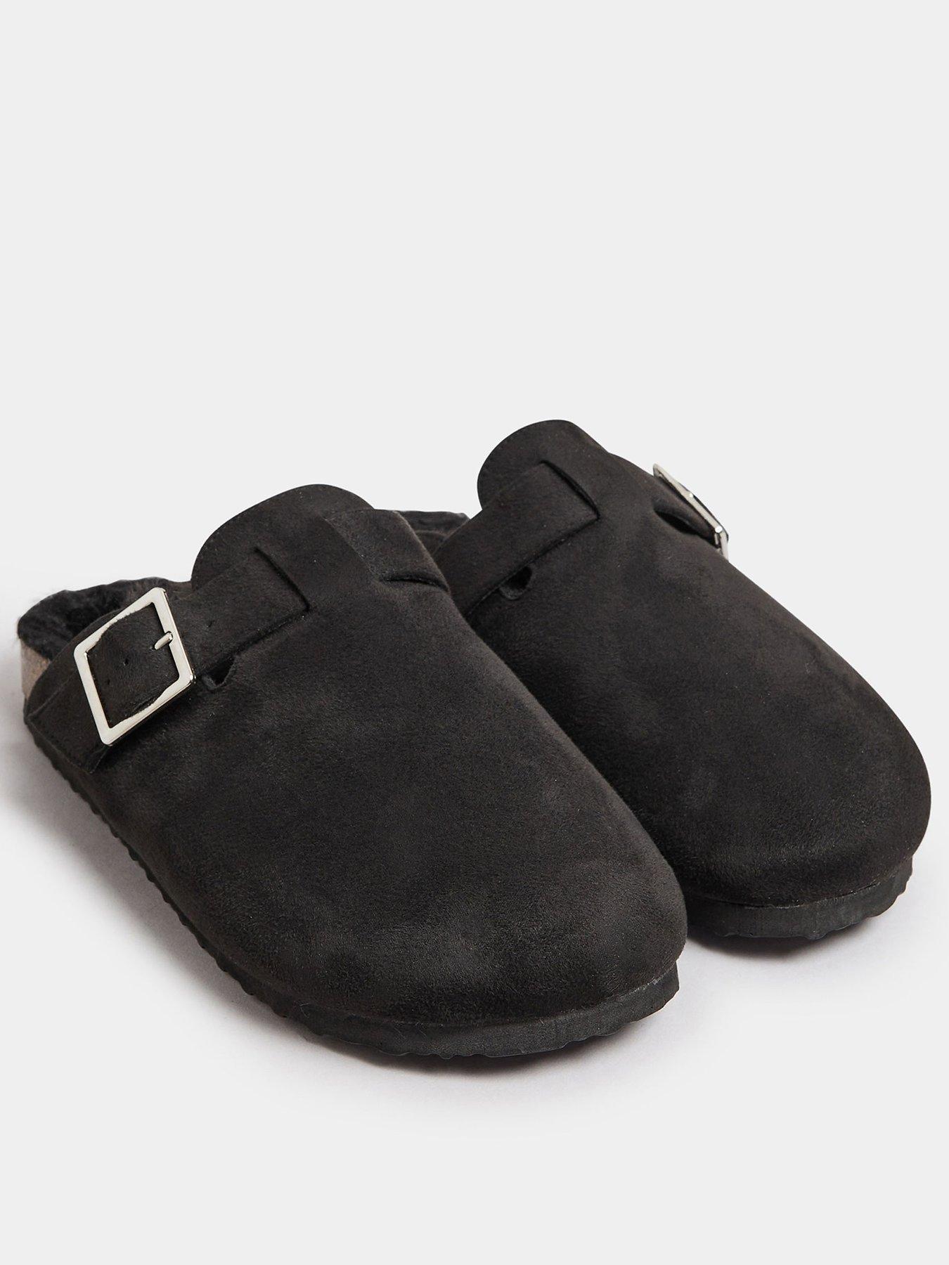 long-tall-sally-fur-lined-footbed-clog-blackstillFront