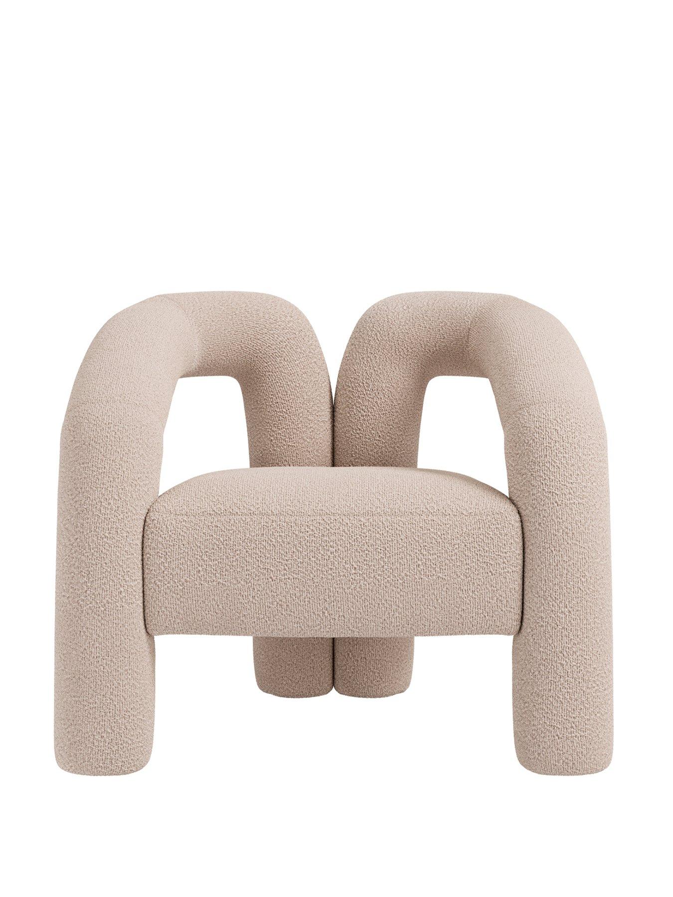 lpd-home-freyja-buff-boucle-chair