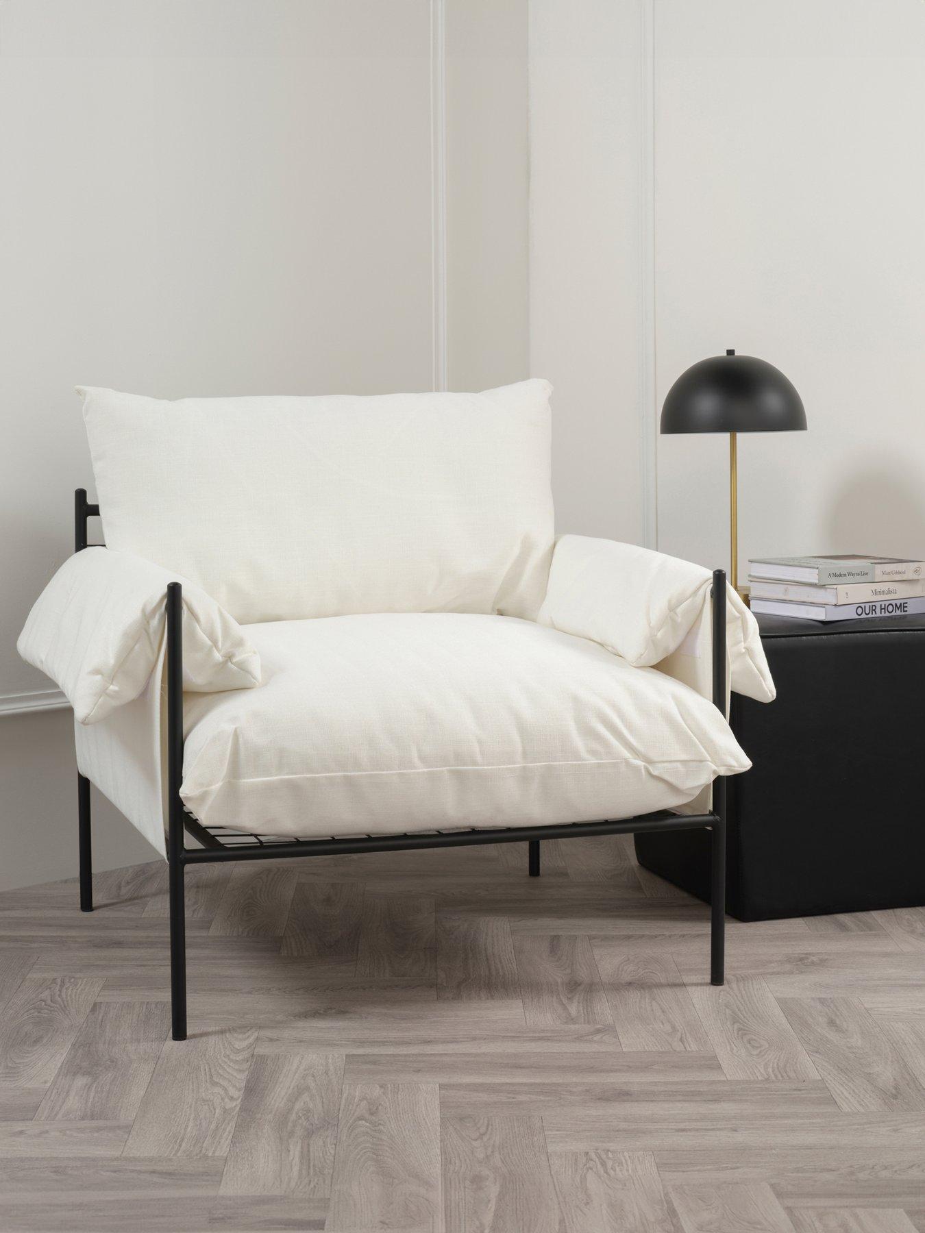 Image of LPD Home Wardour White Chair