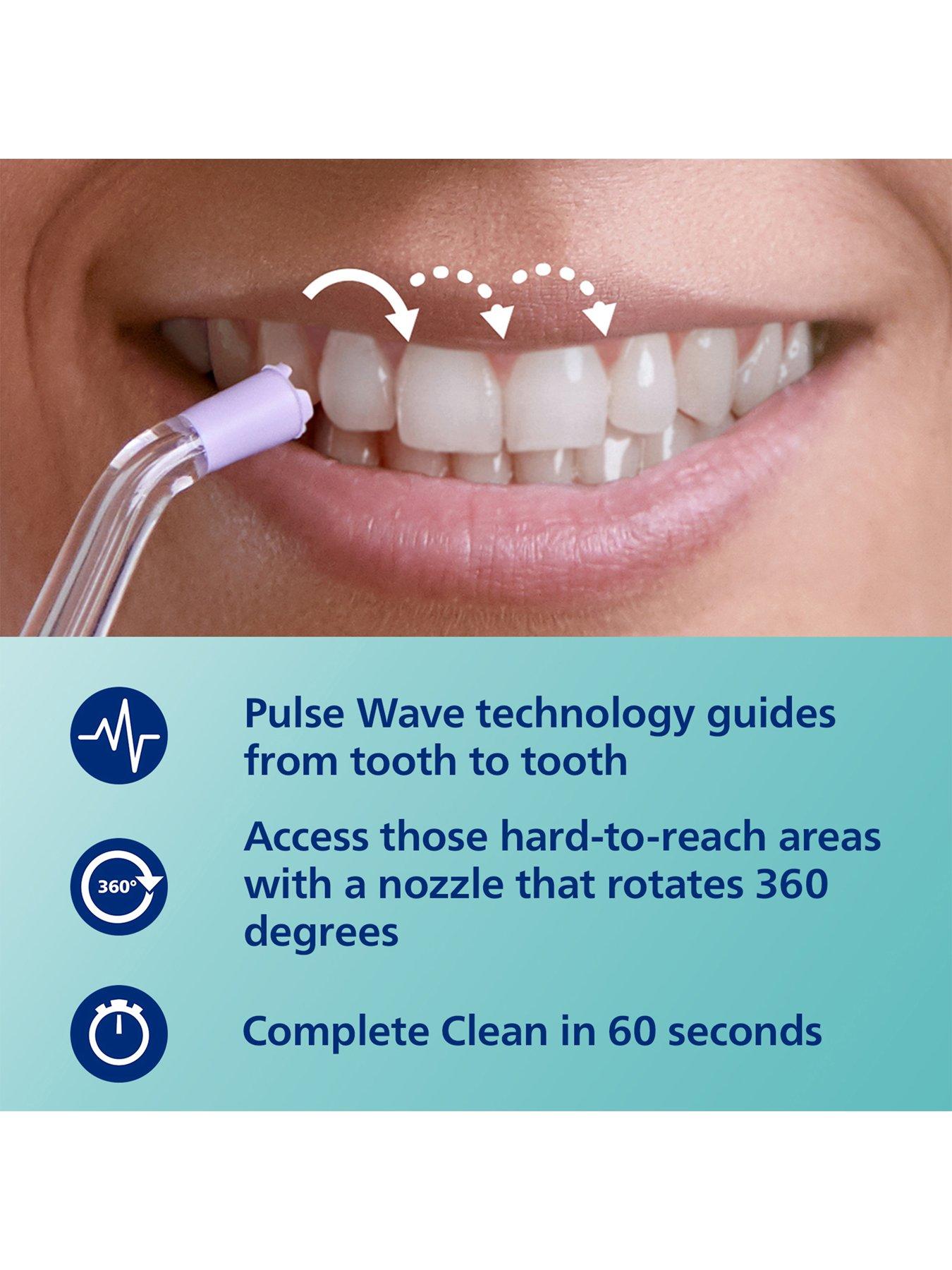 Image 4 of 7 of Philips Philips Sonicare Cordless Power Flosser 3000 Oral Irrigator Black - HX3826/33