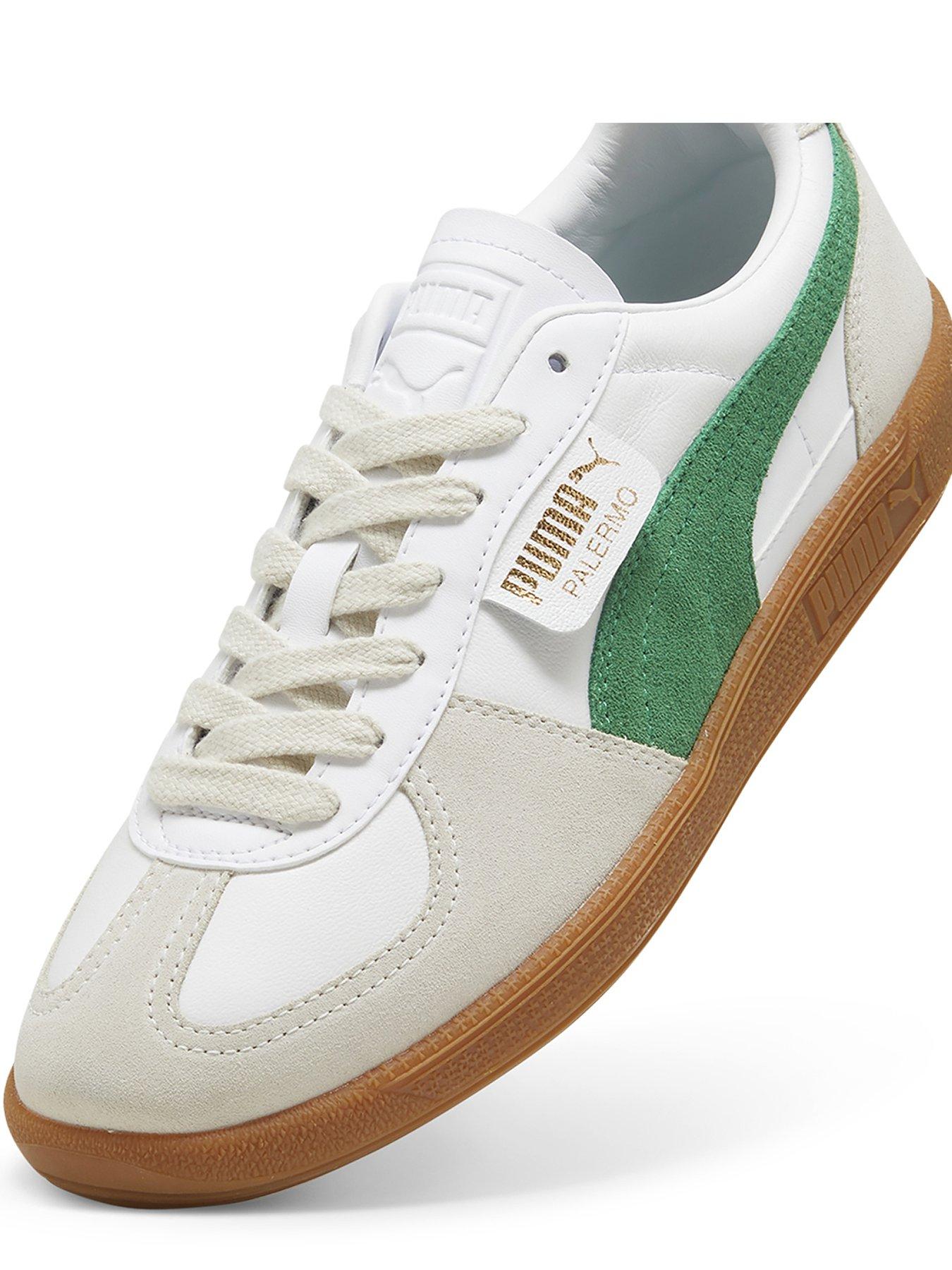 puma-mens-palermo-trainers-whitegreendetail