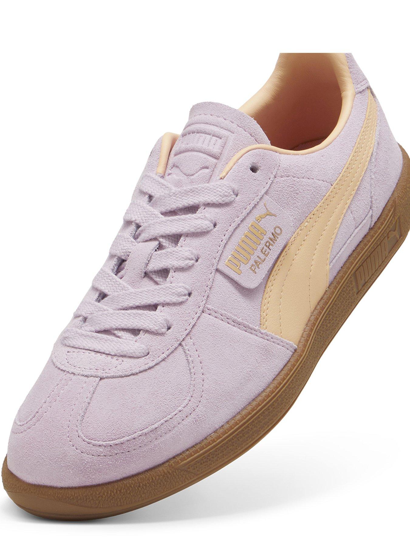 Image 5 of 7 of Puma Women's Palermo Trainers - Purple