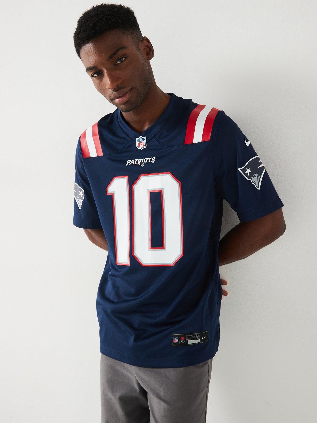 Fanatics Nike New England Patriots Home Game Jersey Mac Jones #10